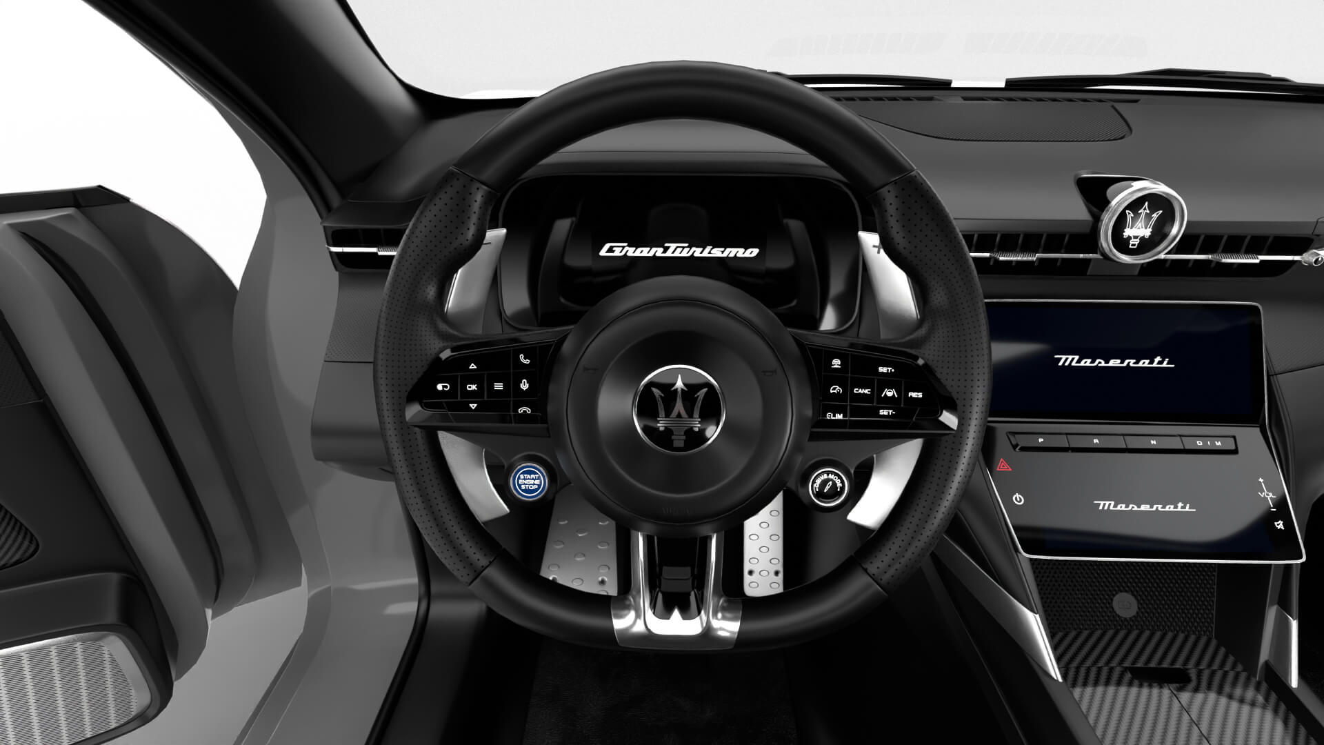 Maserati GranCabrio Modena 2025 HQ 3D Model
