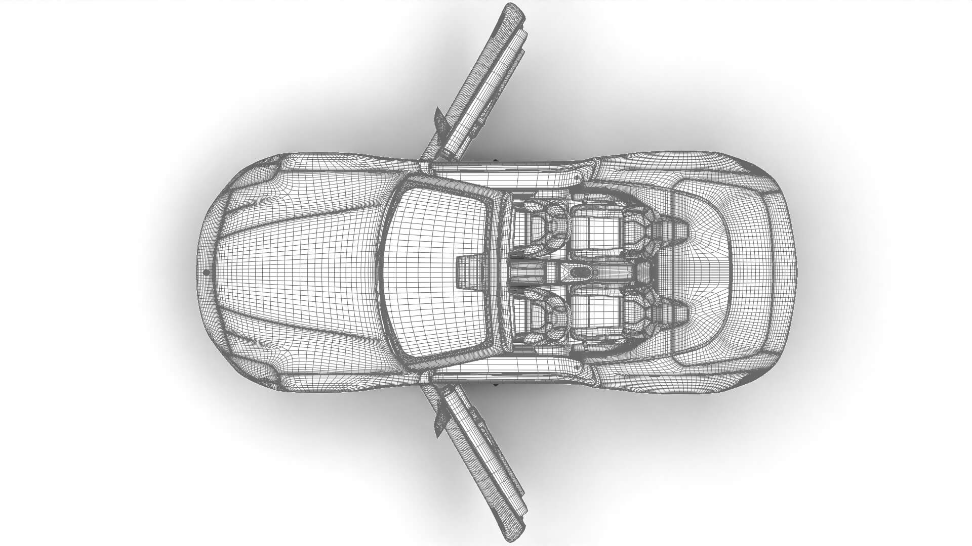 Maserati GranCabrio Modena 2025 HQ 3D Model