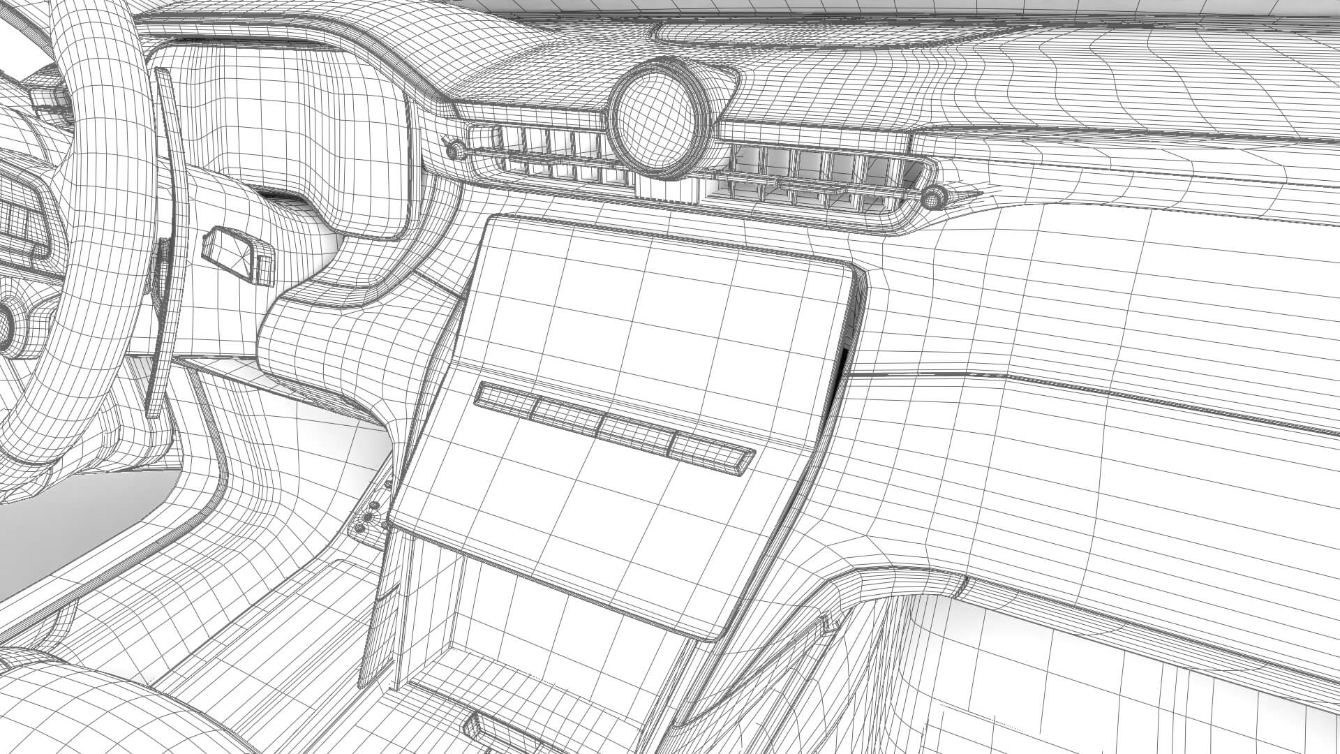 Maserati GranCabrio Modena 2025 HQ 3D Model
