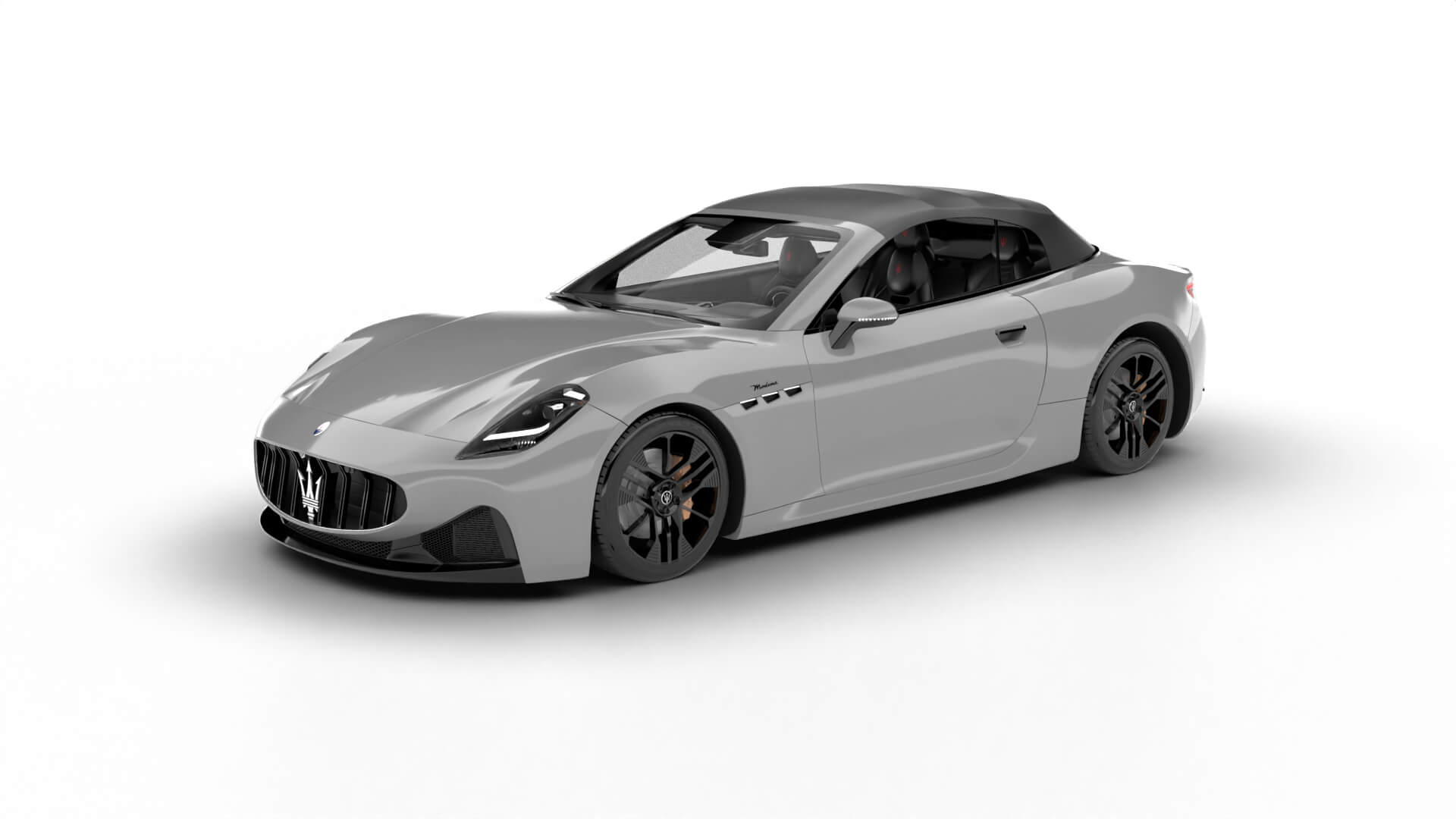 Maserati GranCabrio Modena 2025 3D Model