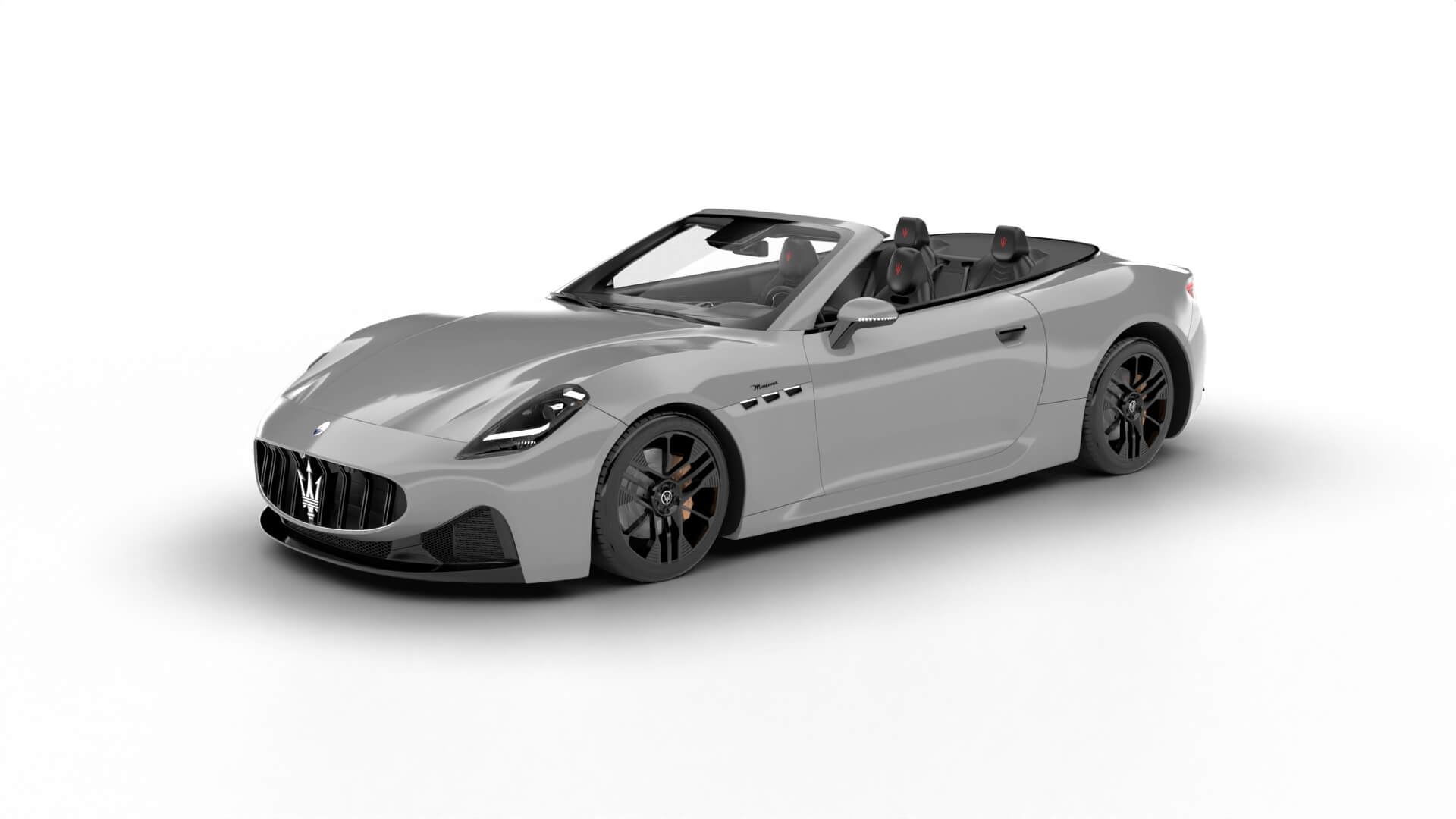 Maserati GranCabrio Modena 2025 3D Model