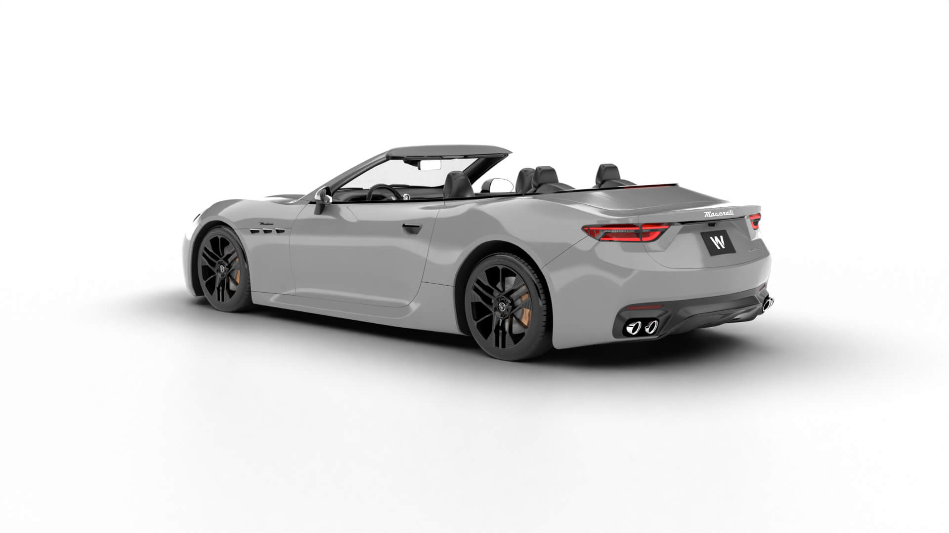 Maserati GranCabrio Modena 2025 3D Model