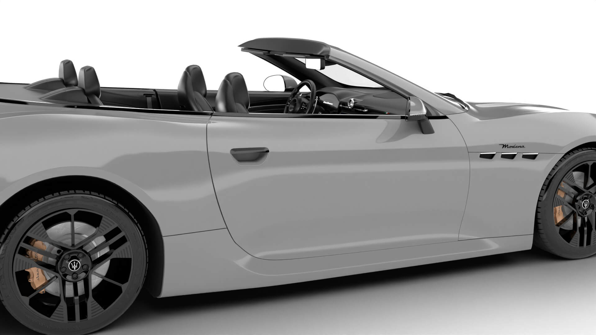 Maserati GranCabrio Modena 2025 3D Model