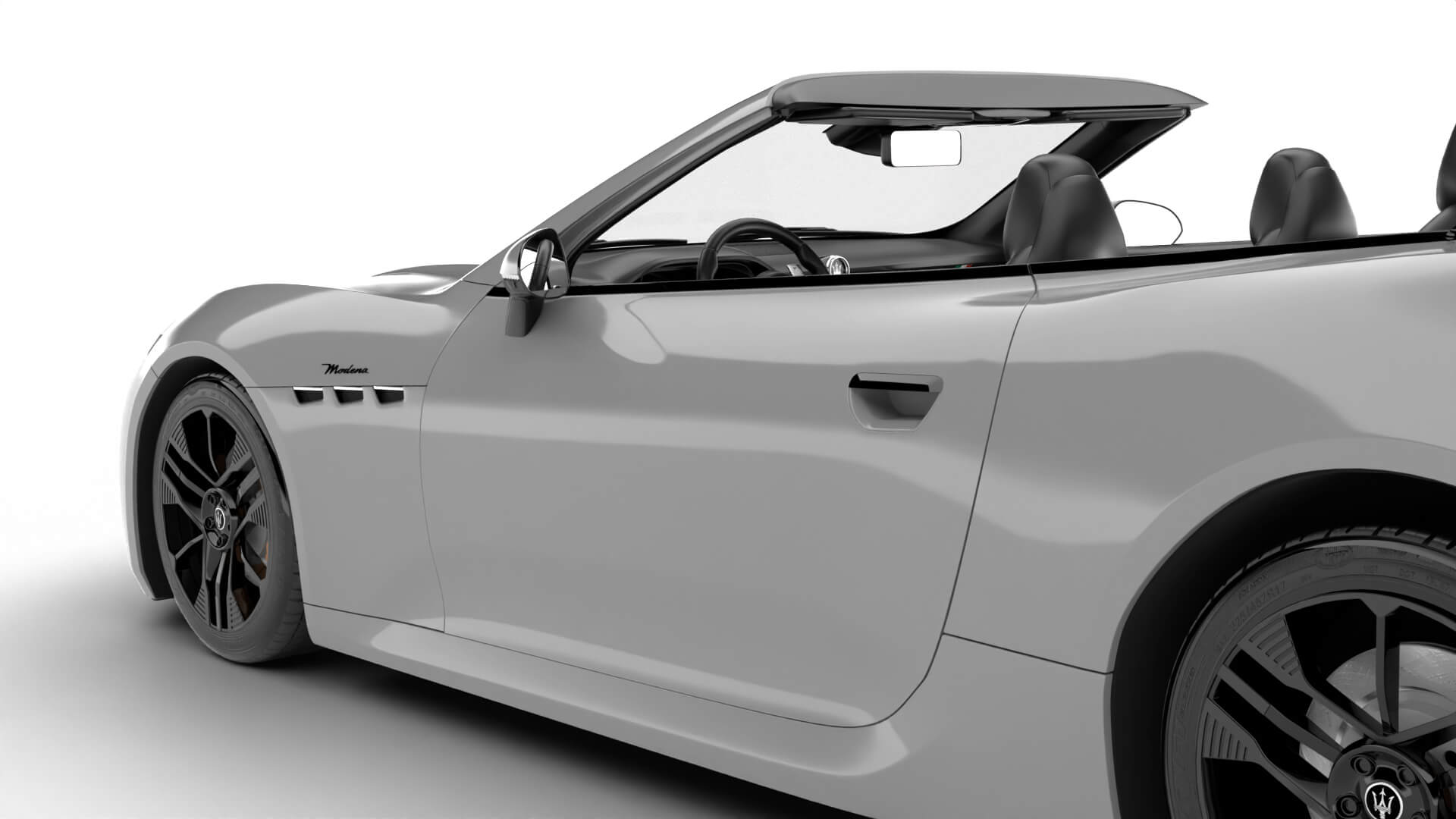 Maserati GranCabrio Modena 2025 3D Model