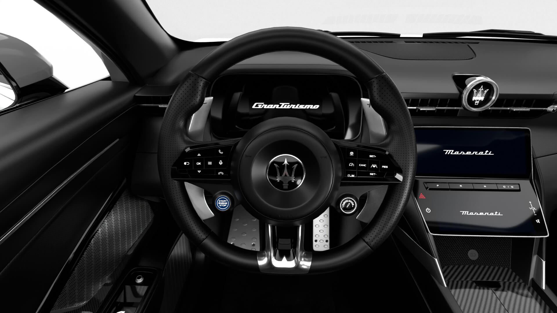 Maserati GranCabrio Modena 2025 3D Model