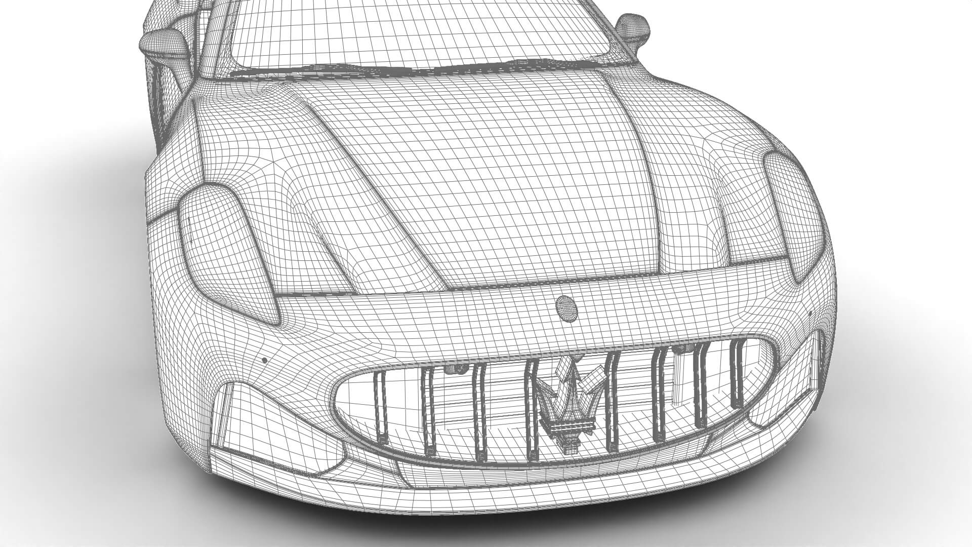 Maserati GranCabrio Modena 2025 3D Model