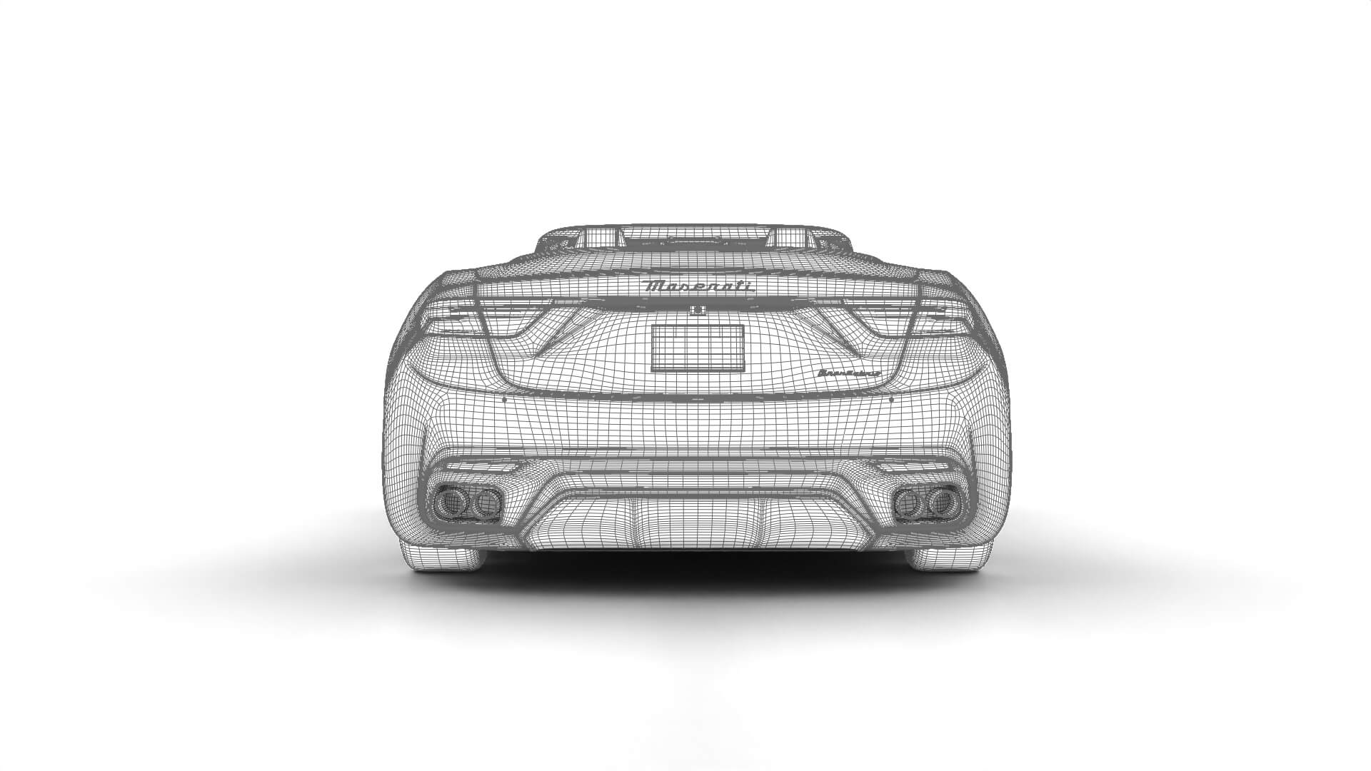 Maserati GranCabrio Modena 2025 3D Model