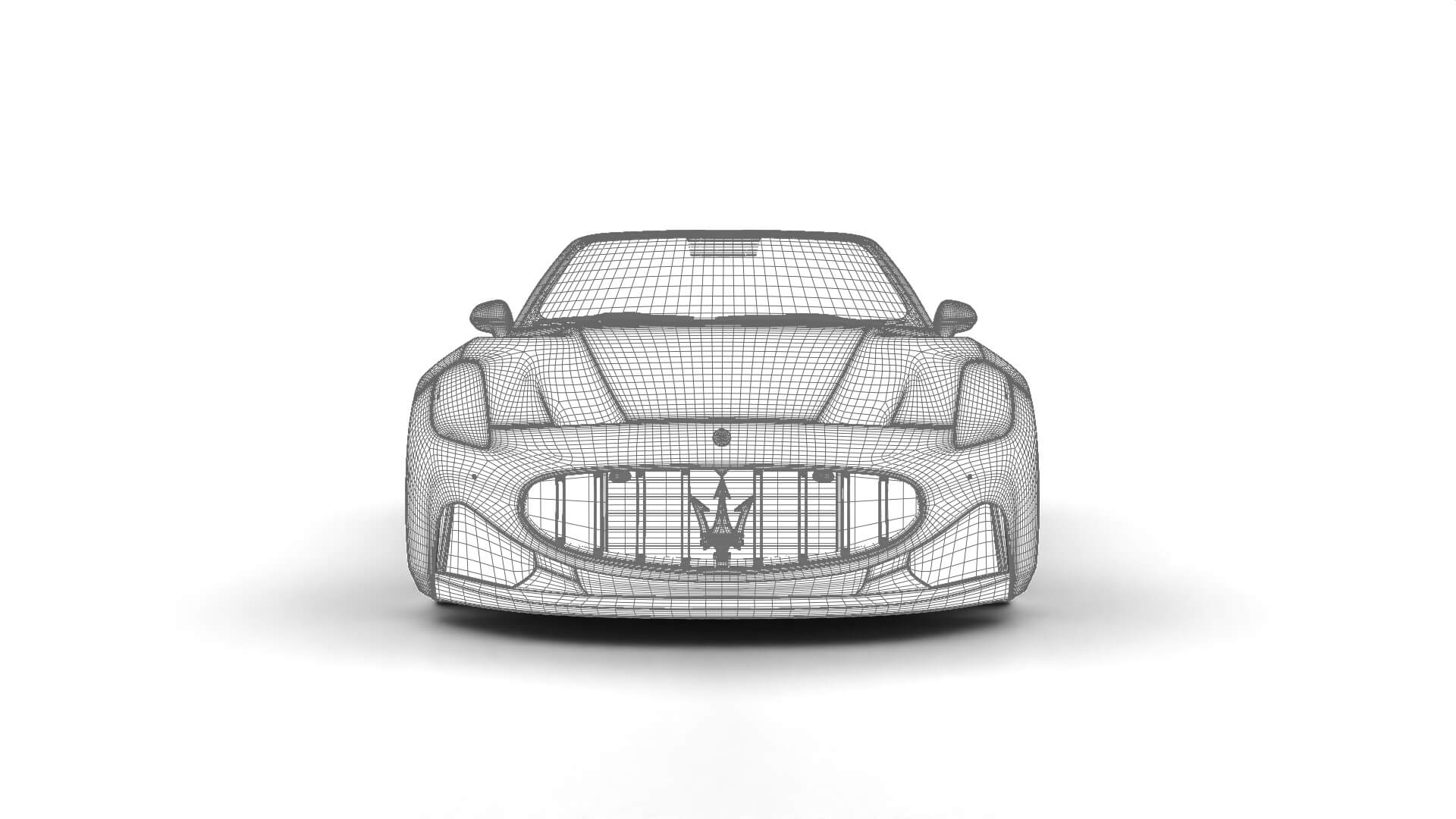 Maserati GranCabrio Modena 2025 3D Model