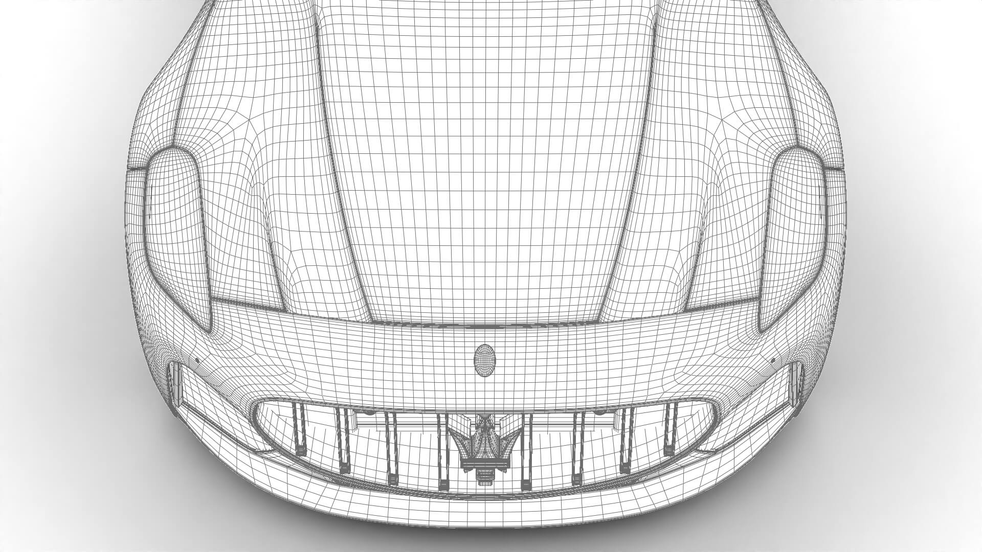 Maserati GranCabrio Modena 2025 3D Model