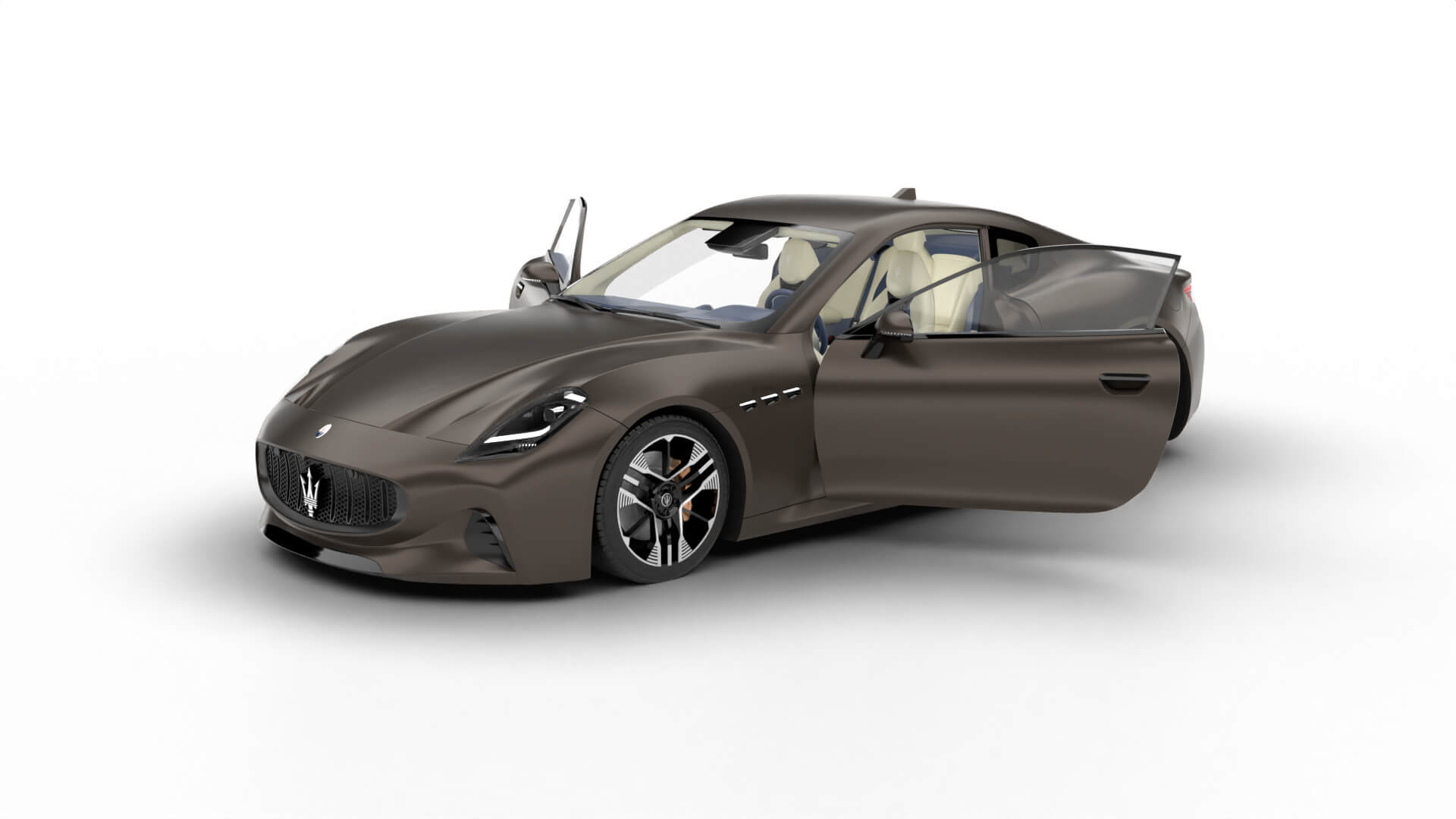 Maserati GranTurismo Trofeo 2023 HQ 3D Model