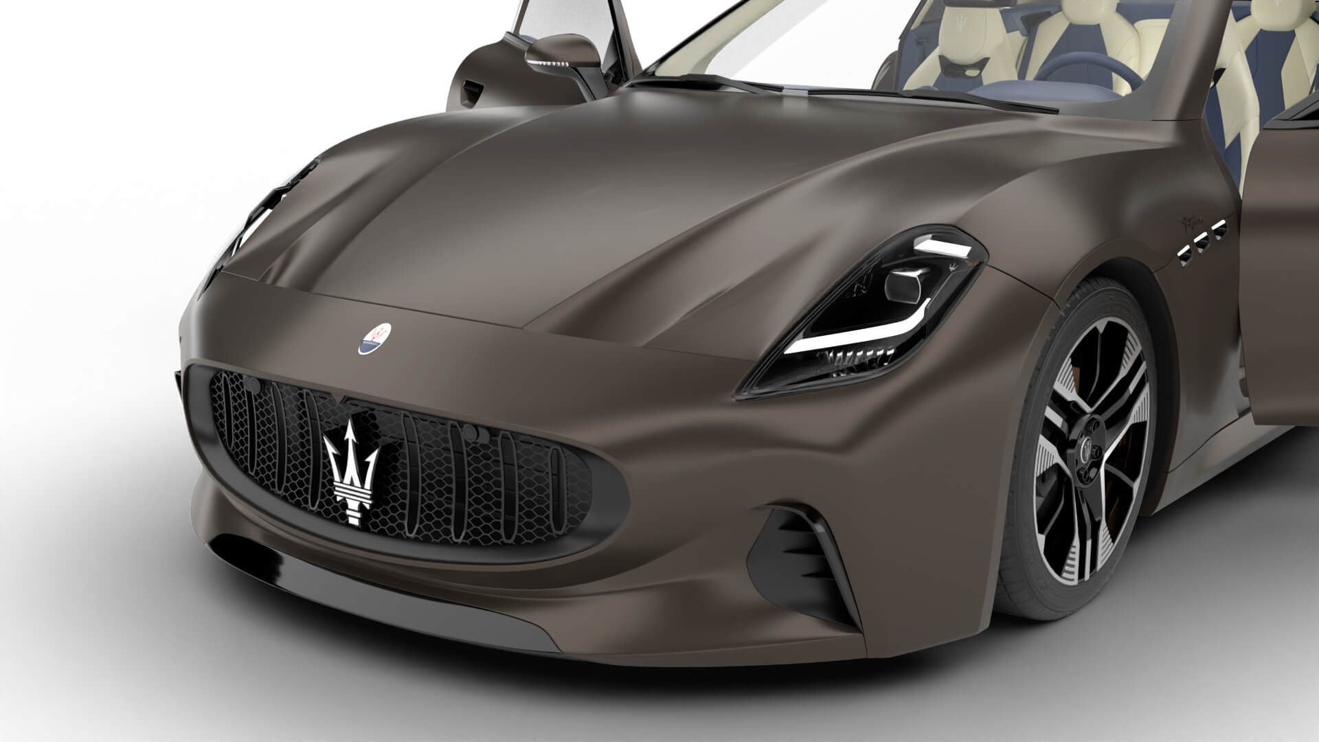 Maserati GranTurismo Trofeo 2023 HQ 3D Model