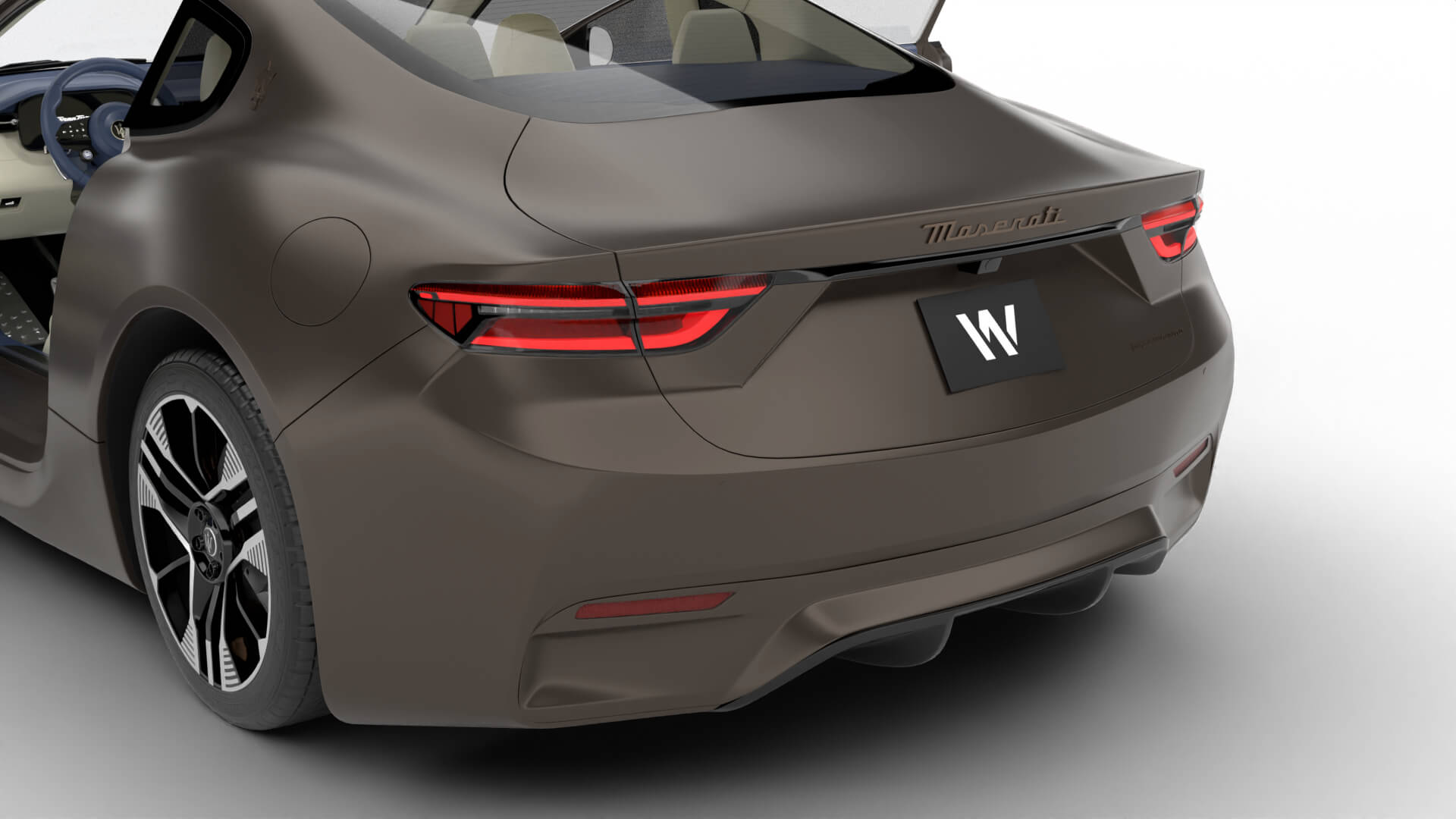 Maserati GranTurismo Trofeo 2023 HQ 3D Model