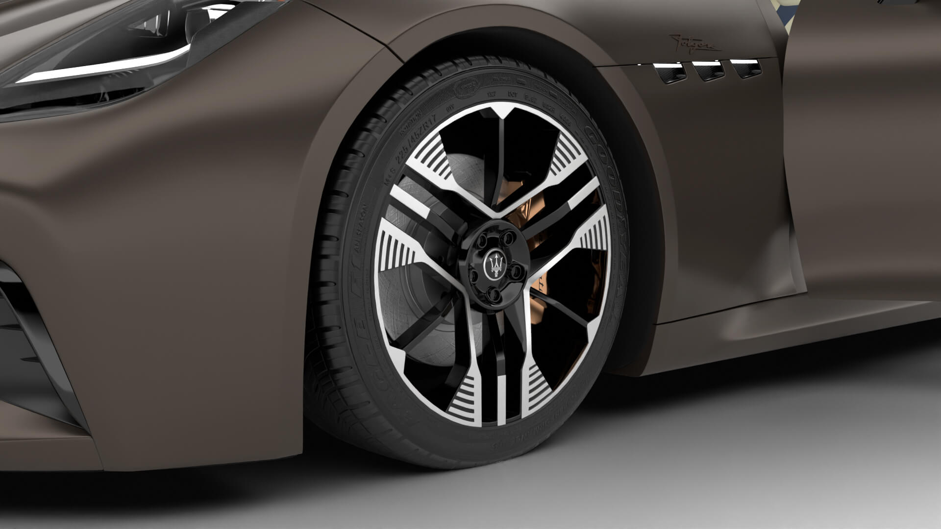 Maserati GranTurismo Trofeo 2023 HQ 3D Model