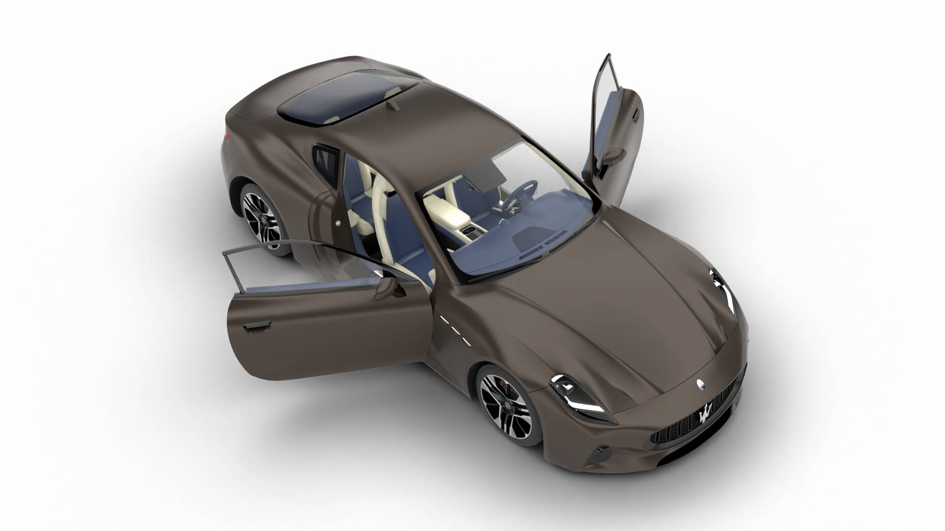 Maserati GranTurismo Trofeo 2023 HQ 3D Model