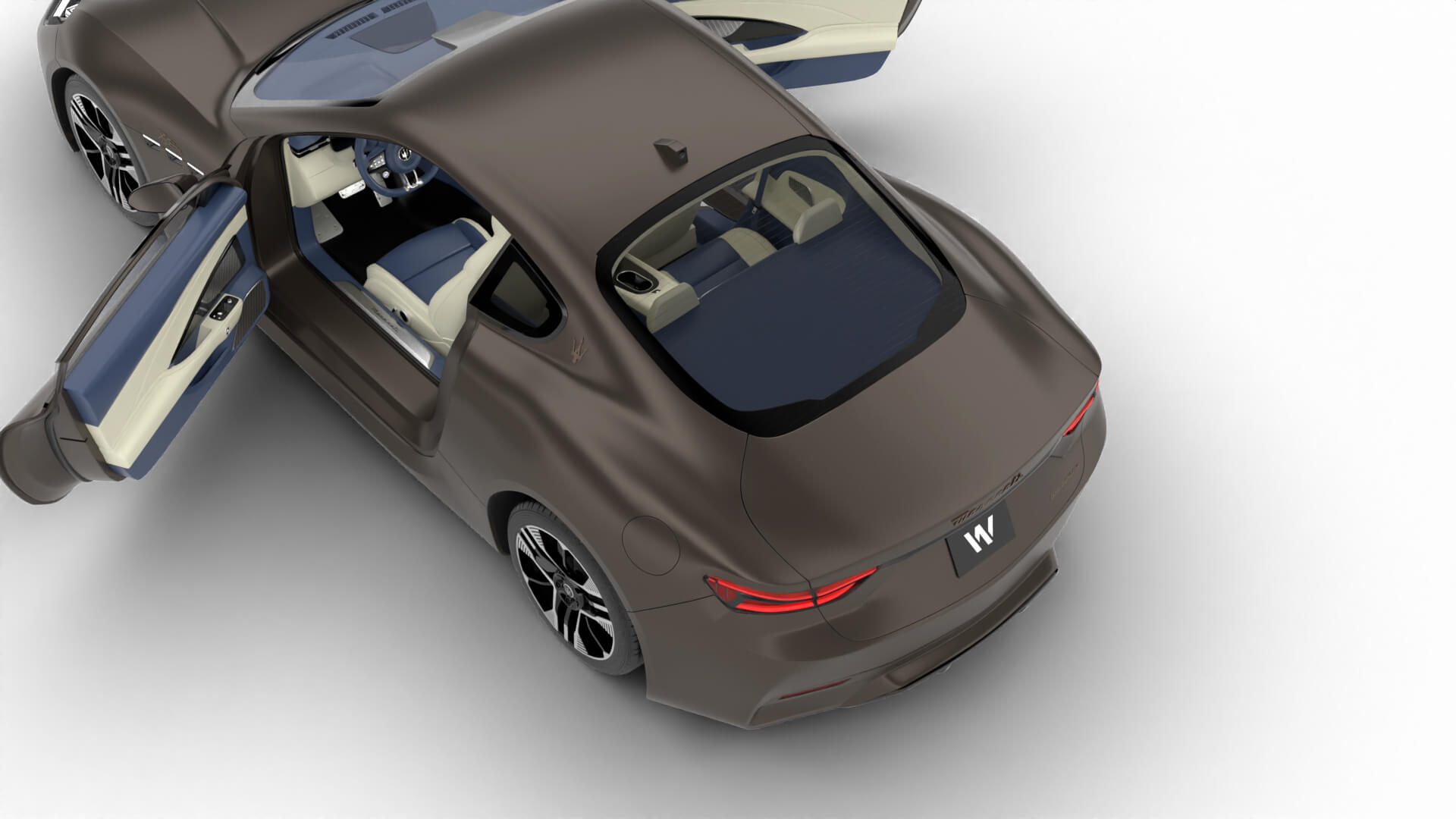 Maserati GranTurismo Trofeo 2023 HQ 3D Model