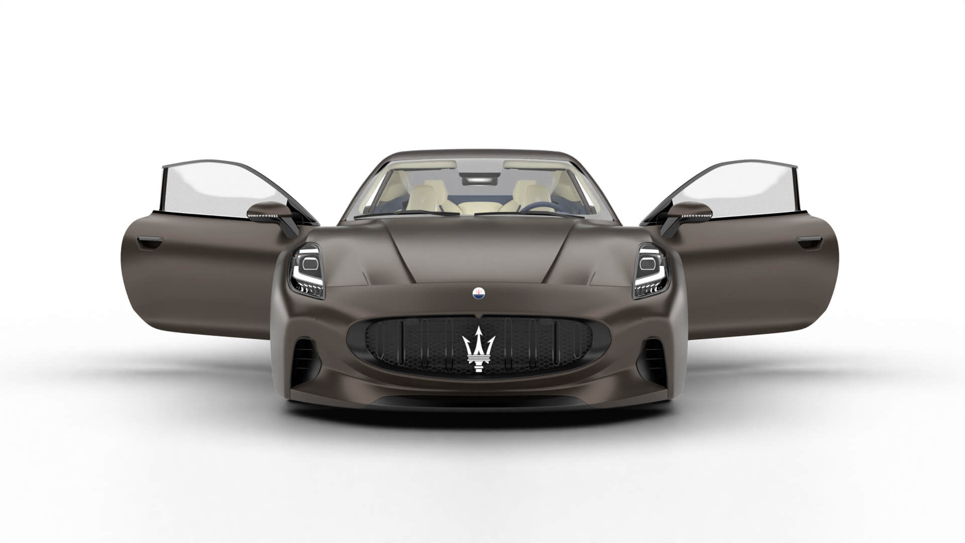 Maserati GranTurismo Trofeo 2023 HQ 3D Model