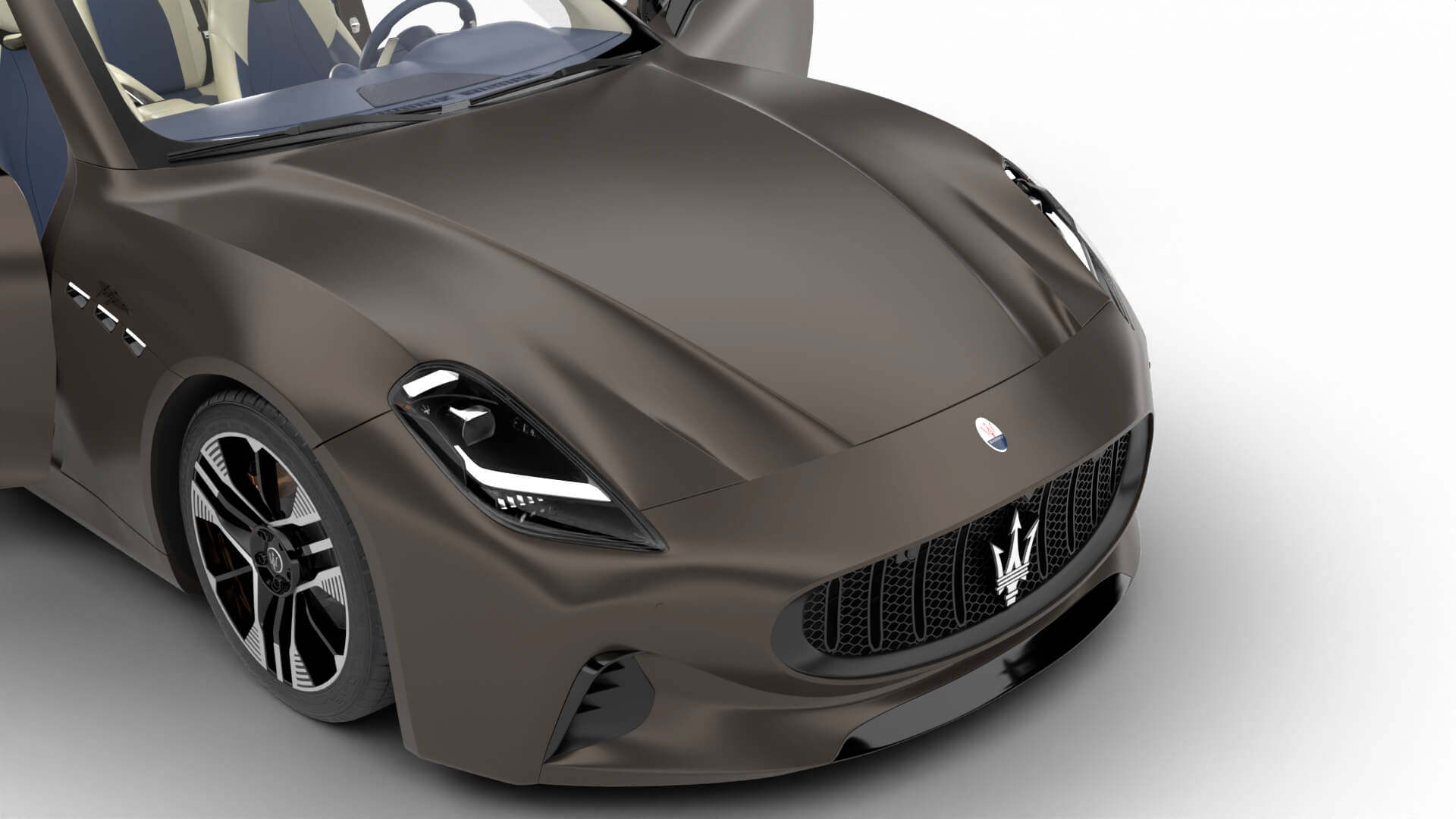 Maserati GranTurismo Trofeo 2023 HQ 3D Model