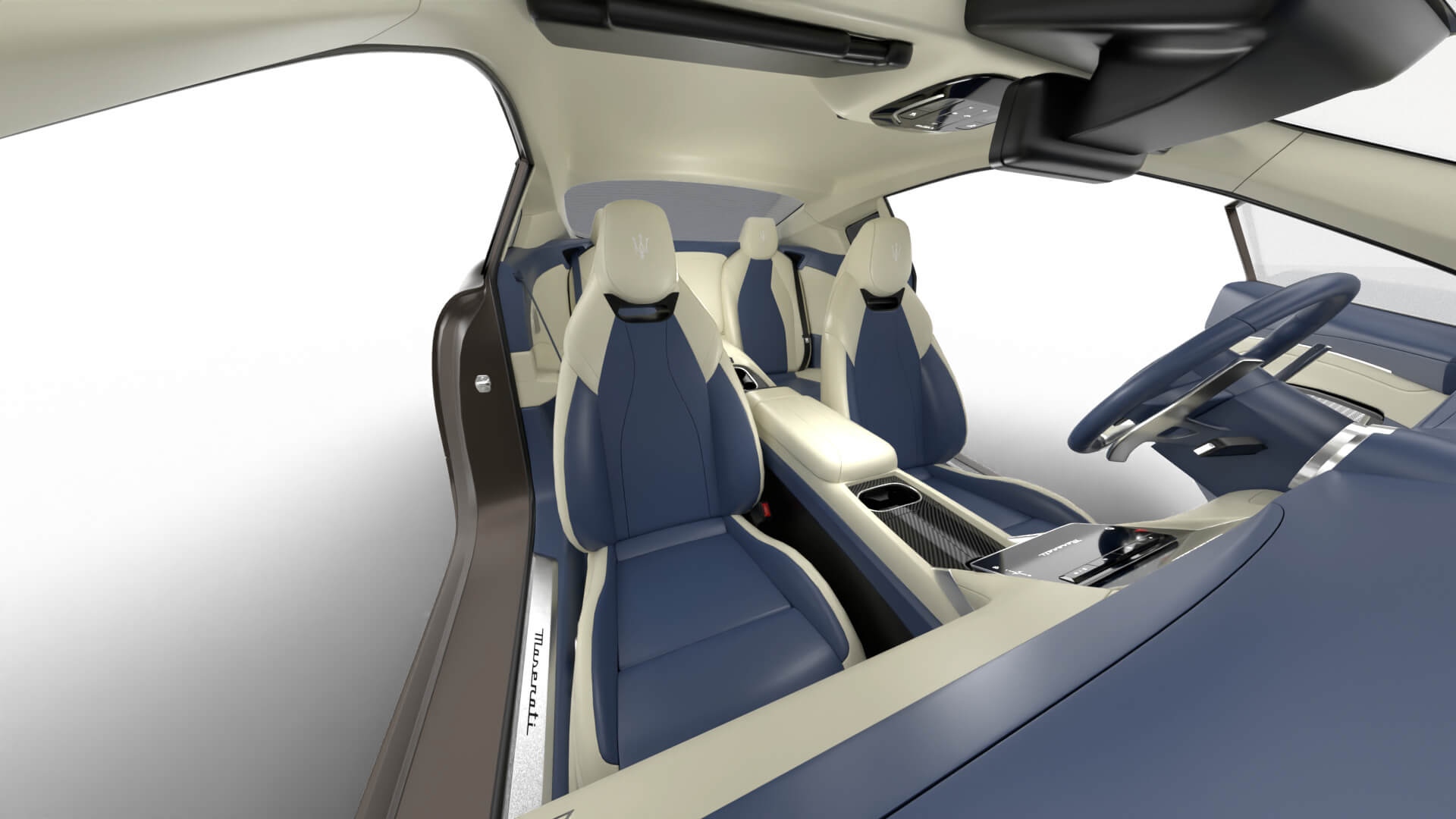 Maserati GranTurismo Trofeo 2023 HQ 3D Model