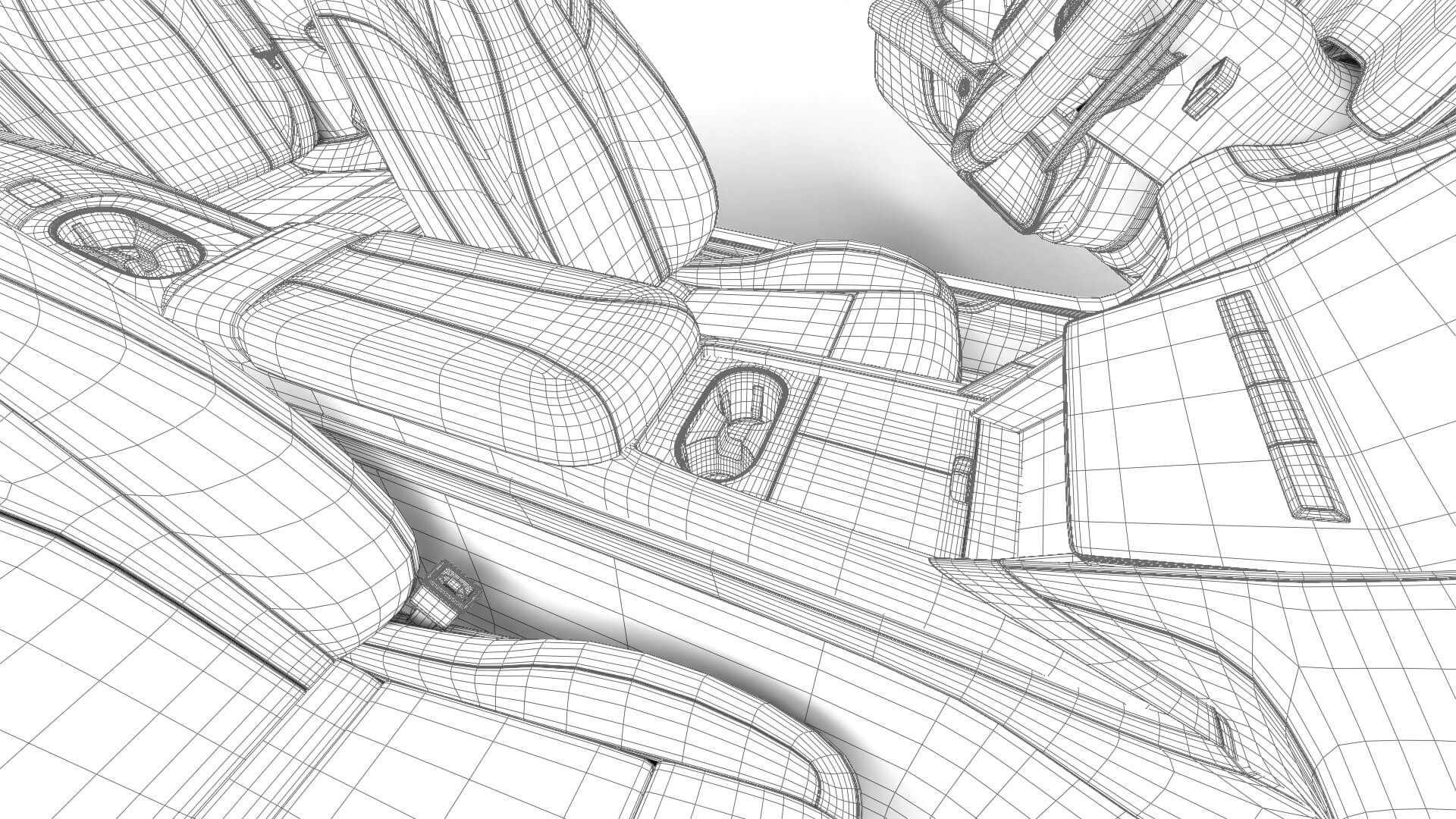 Maserati GranTurismo Trofeo 2023 HQ 3D Model
