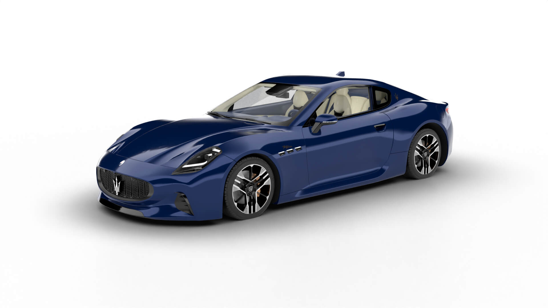 Maserati GranTurismo Trofeo 2023 3D Model