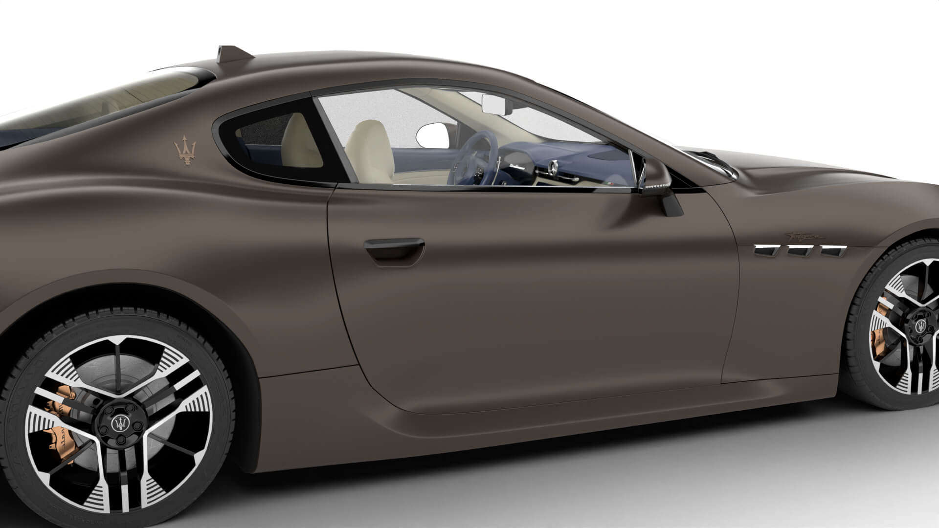 Maserati GranTurismo Trofeo 2023 3D Model