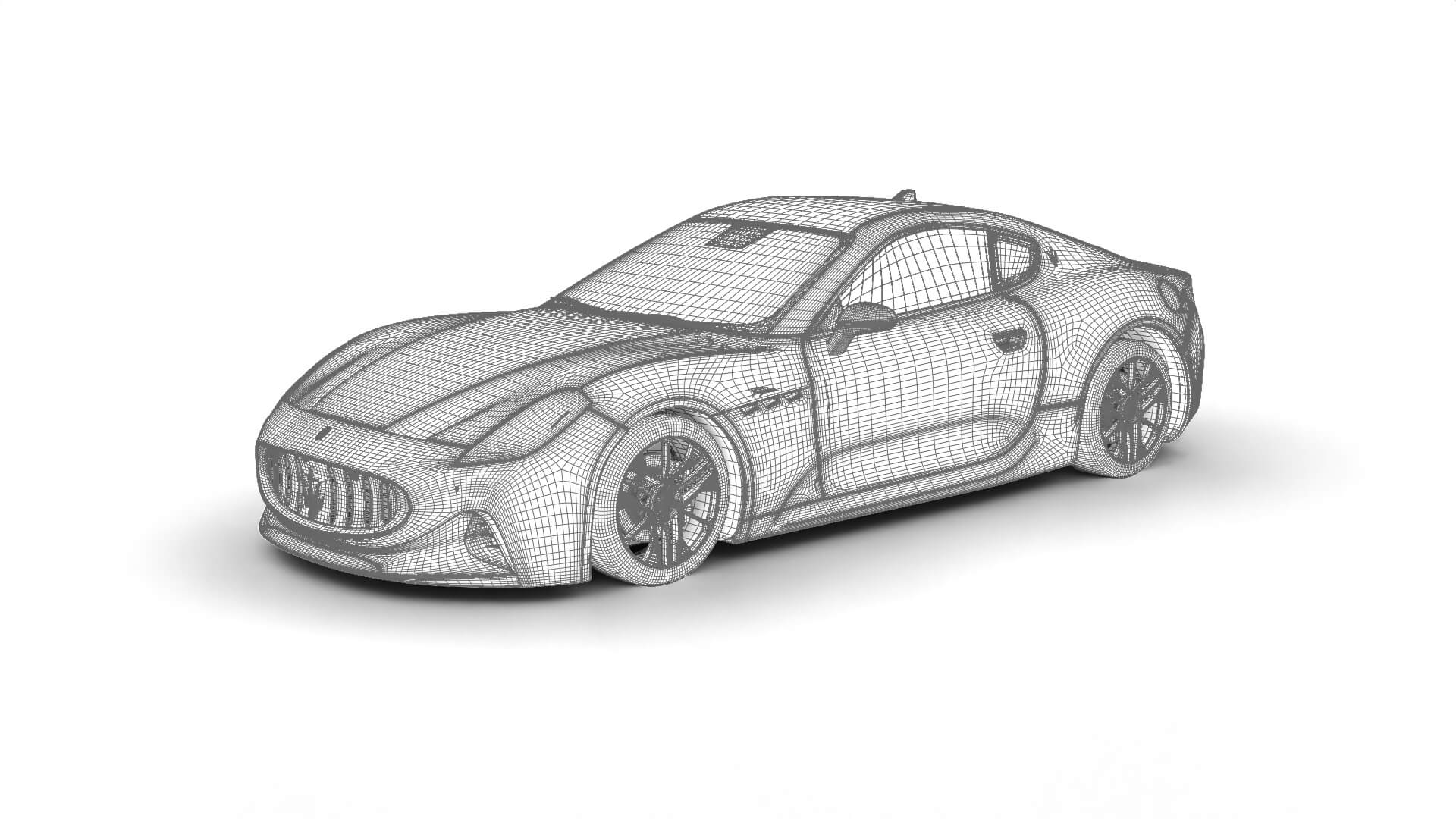 Maserati GranTurismo Trofeo 2023 3D Model