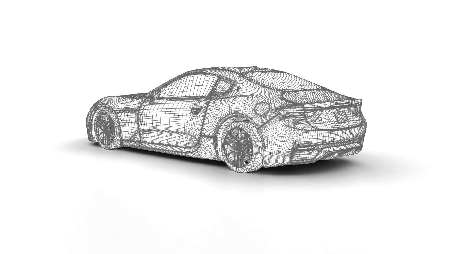 Maserati GranTurismo Trofeo 2023 3D Model