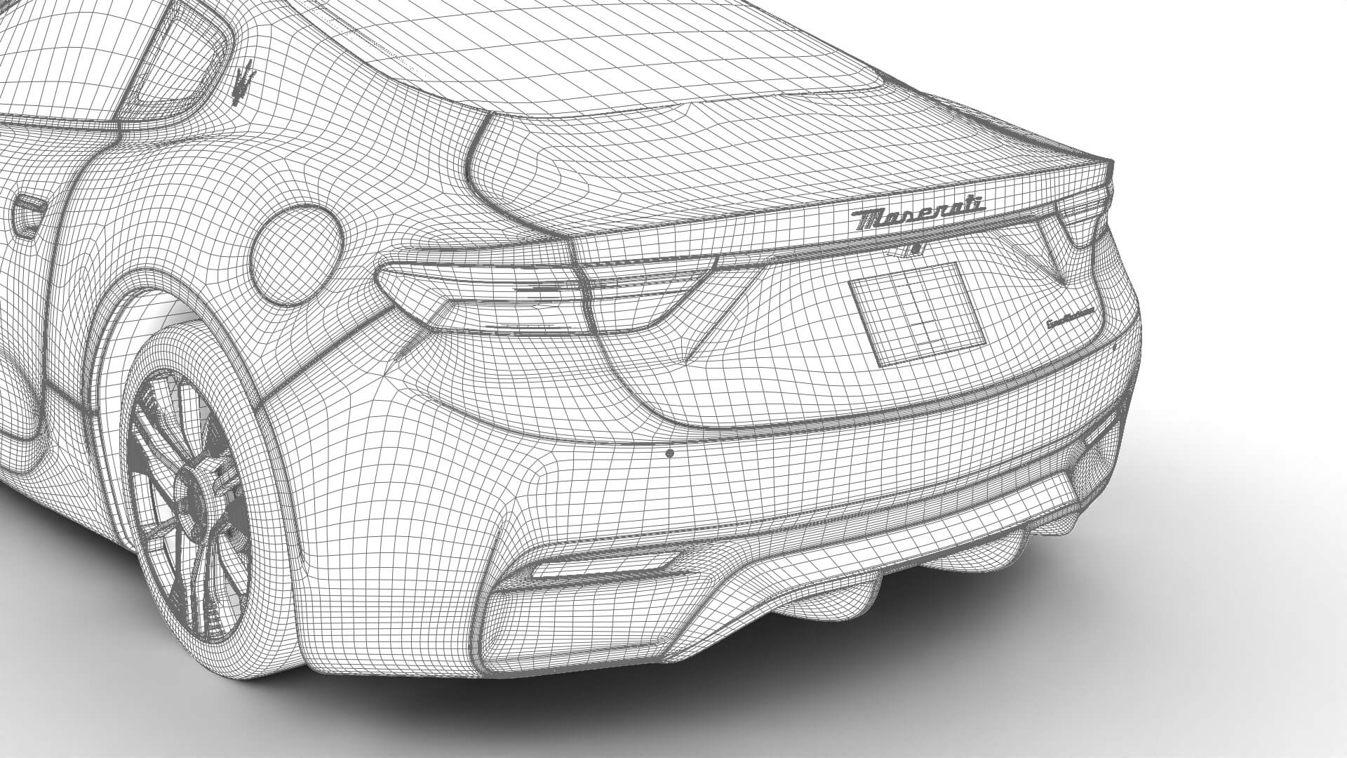 Maserati GranTurismo Trofeo 2023 3D Model