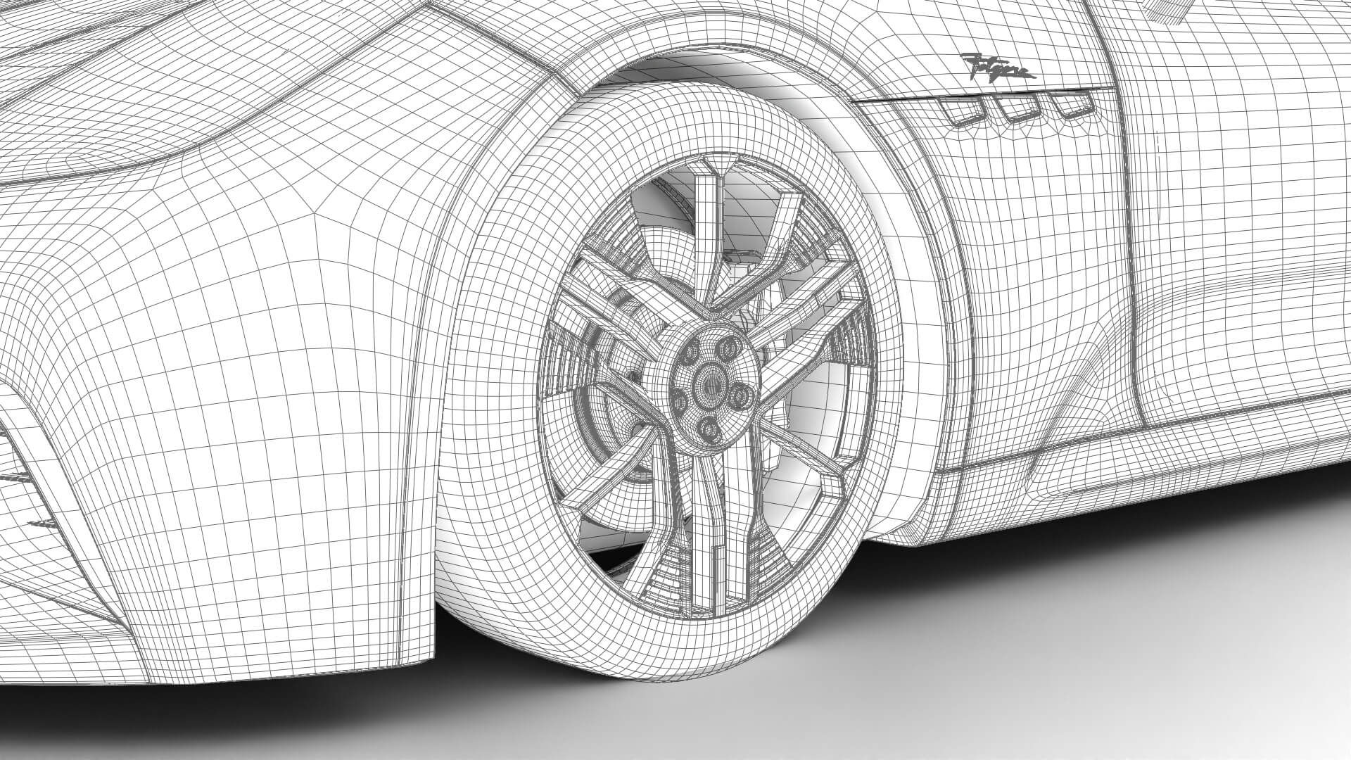 Maserati GranTurismo Trofeo 2023 3D Model