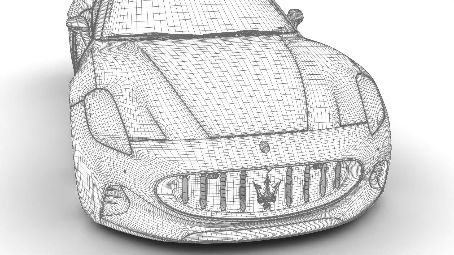 Maserati GranTurismo Trofeo 2023 3D Model