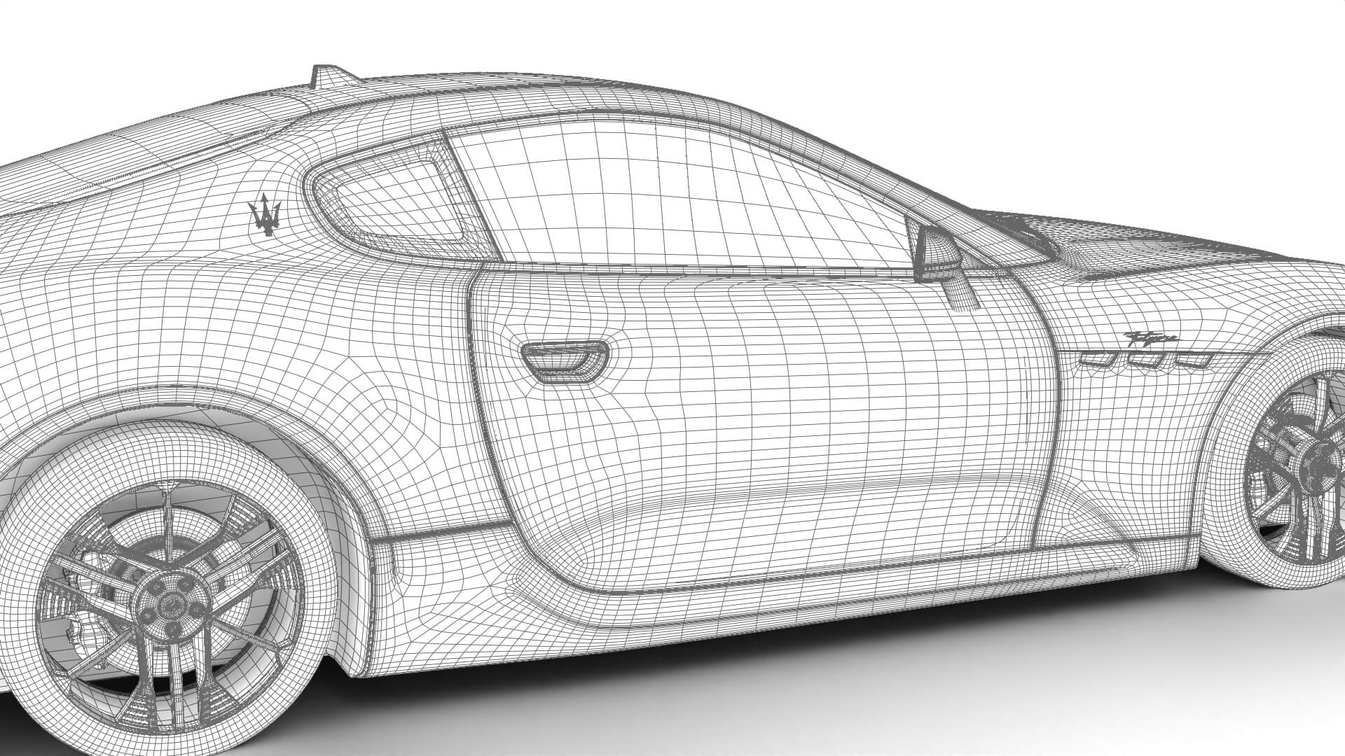 Maserati GranTurismo Trofeo 2023 3D Model