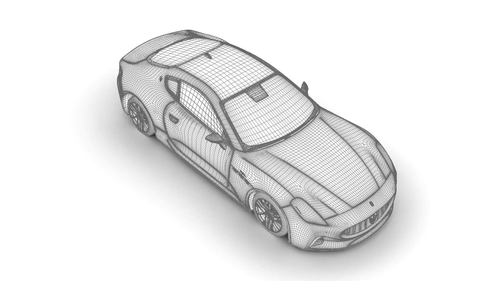 Maserati GranTurismo Trofeo 2023 3D Model