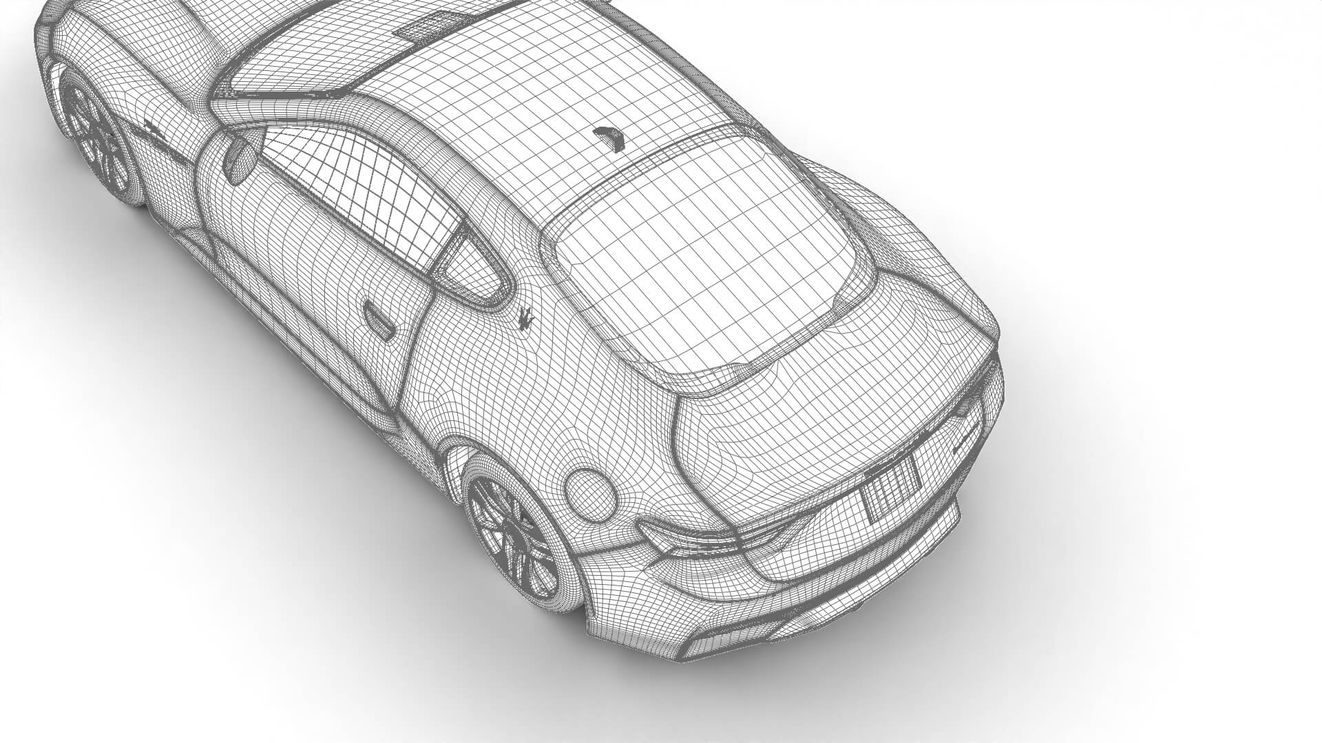 Maserati GranTurismo Trofeo 2023 3D Model