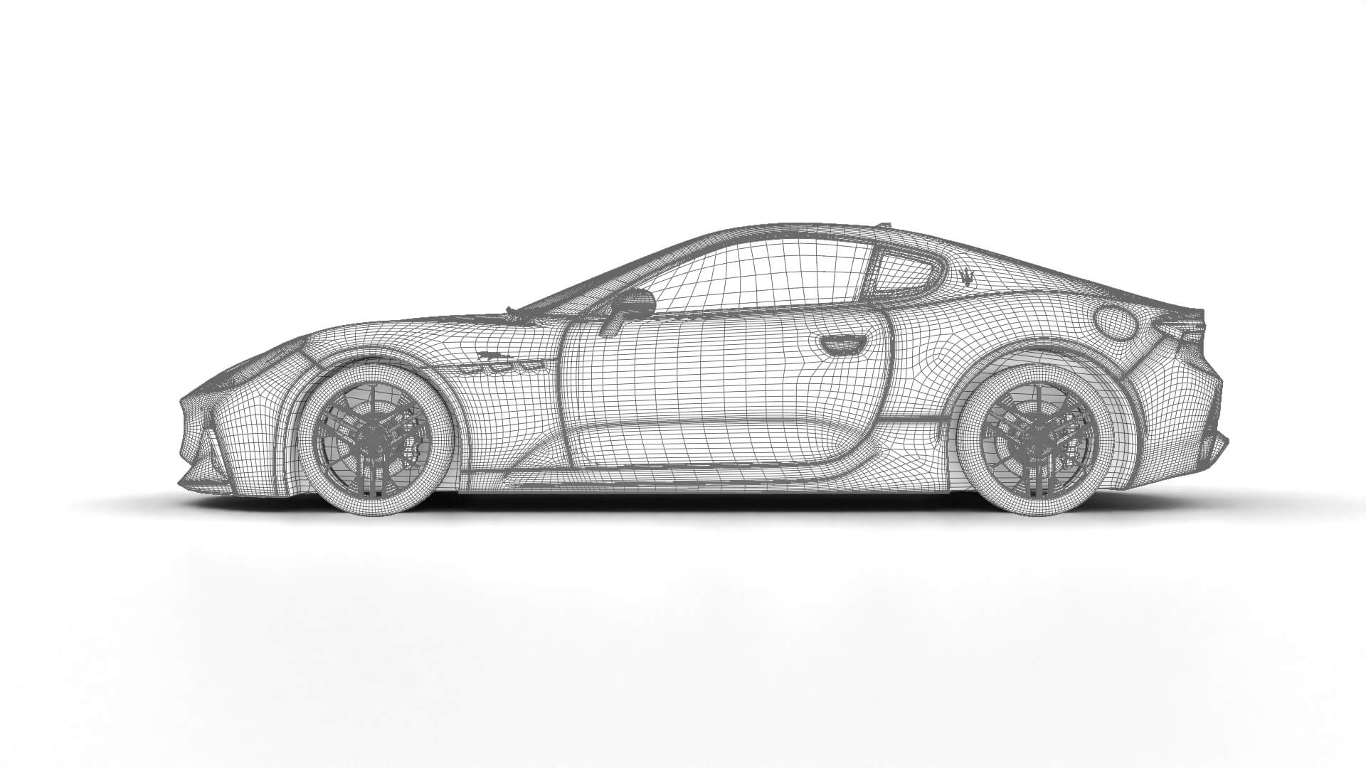 Maserati GranTurismo Trofeo 2023 3D Model