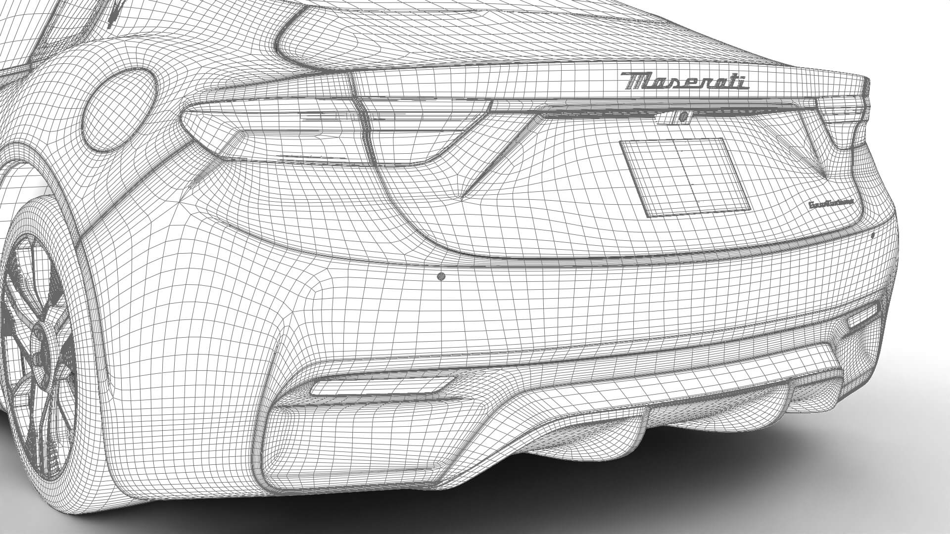 Maserati GranTurismo Trofeo 2023 3D Model
