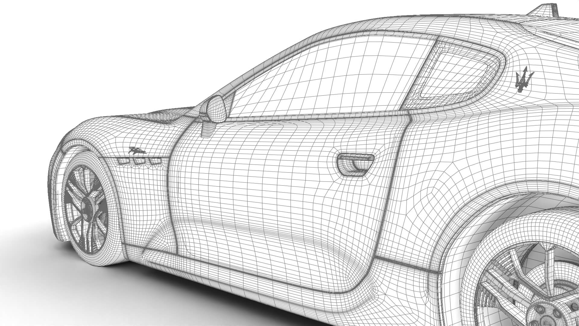 Maserati GranTurismo Trofeo 2023 3D Model