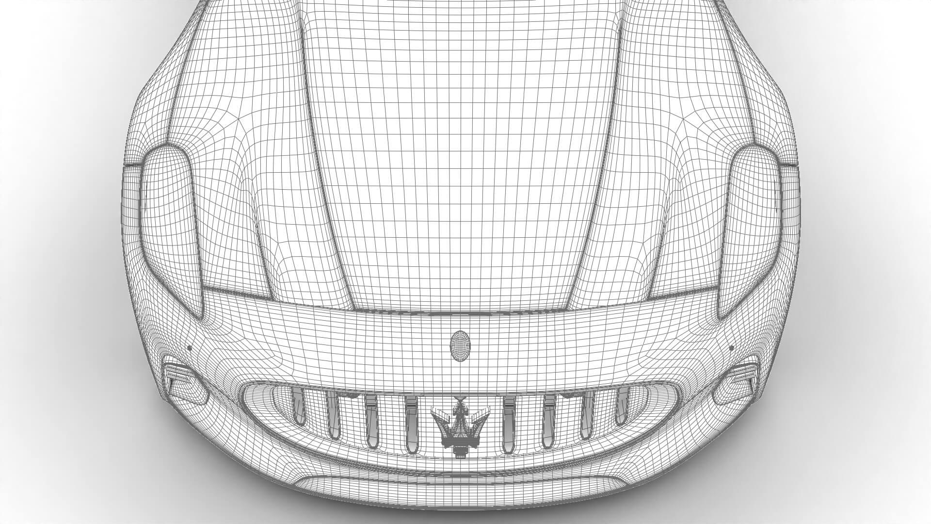 Maserati GranTurismo Trofeo 2023 3D Model