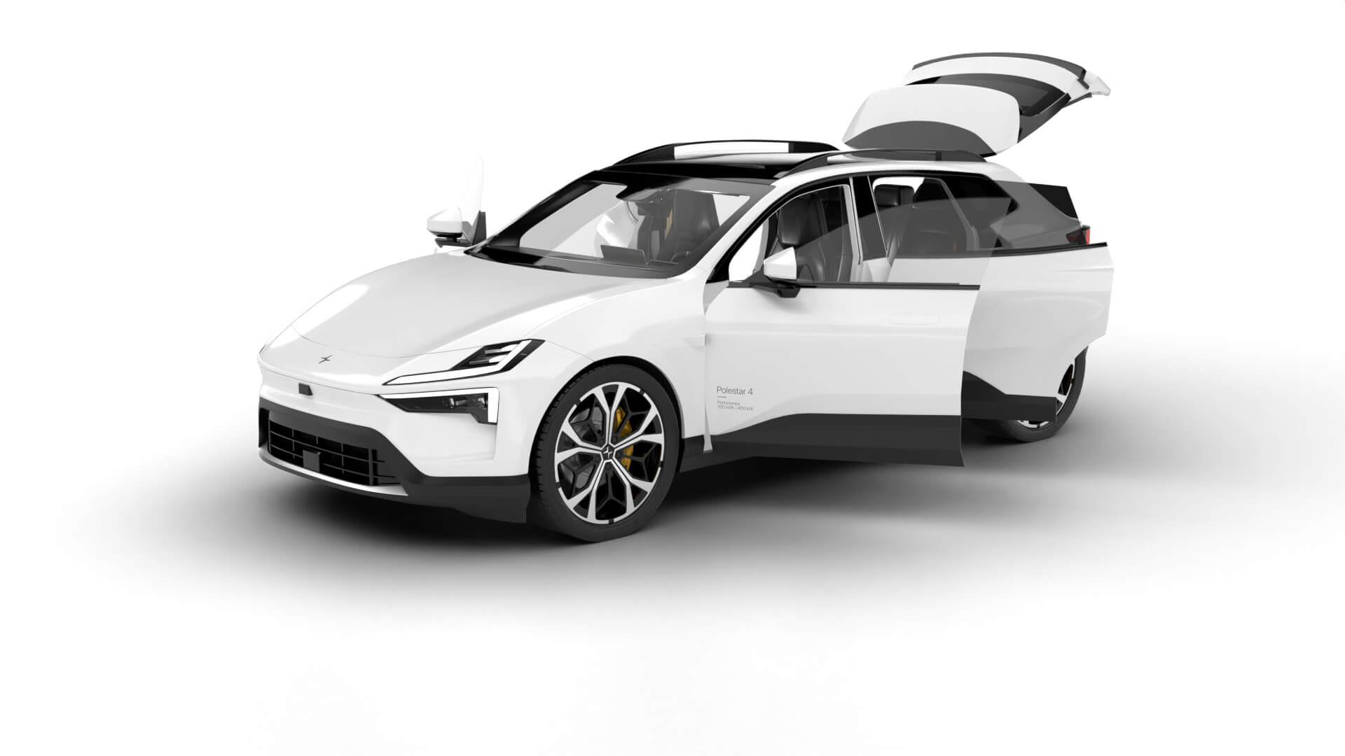 Polestar 4 SUV 2027 HQ 3D Model