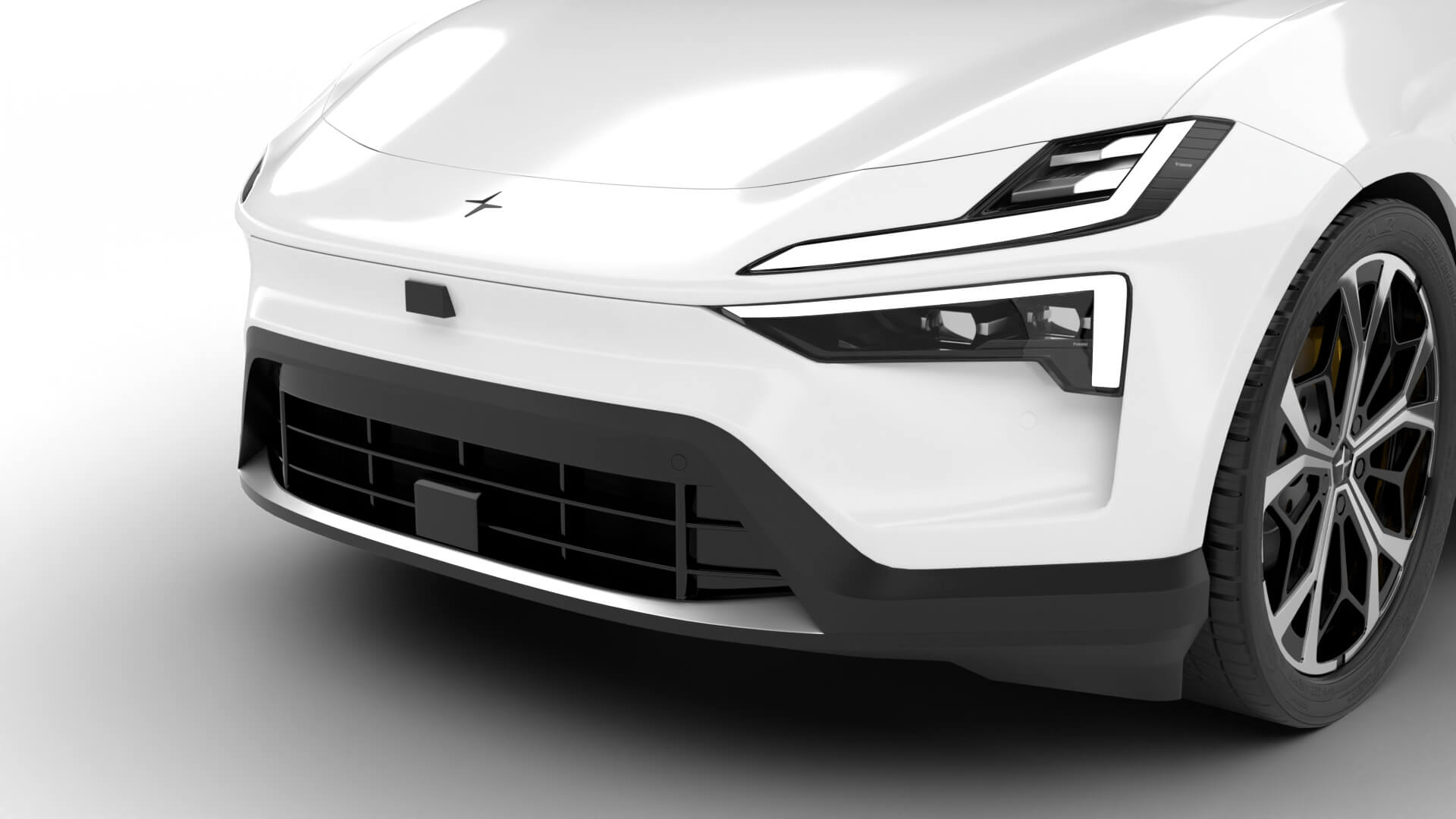 Polestar 4 SUV 2027 HQ 3D Model