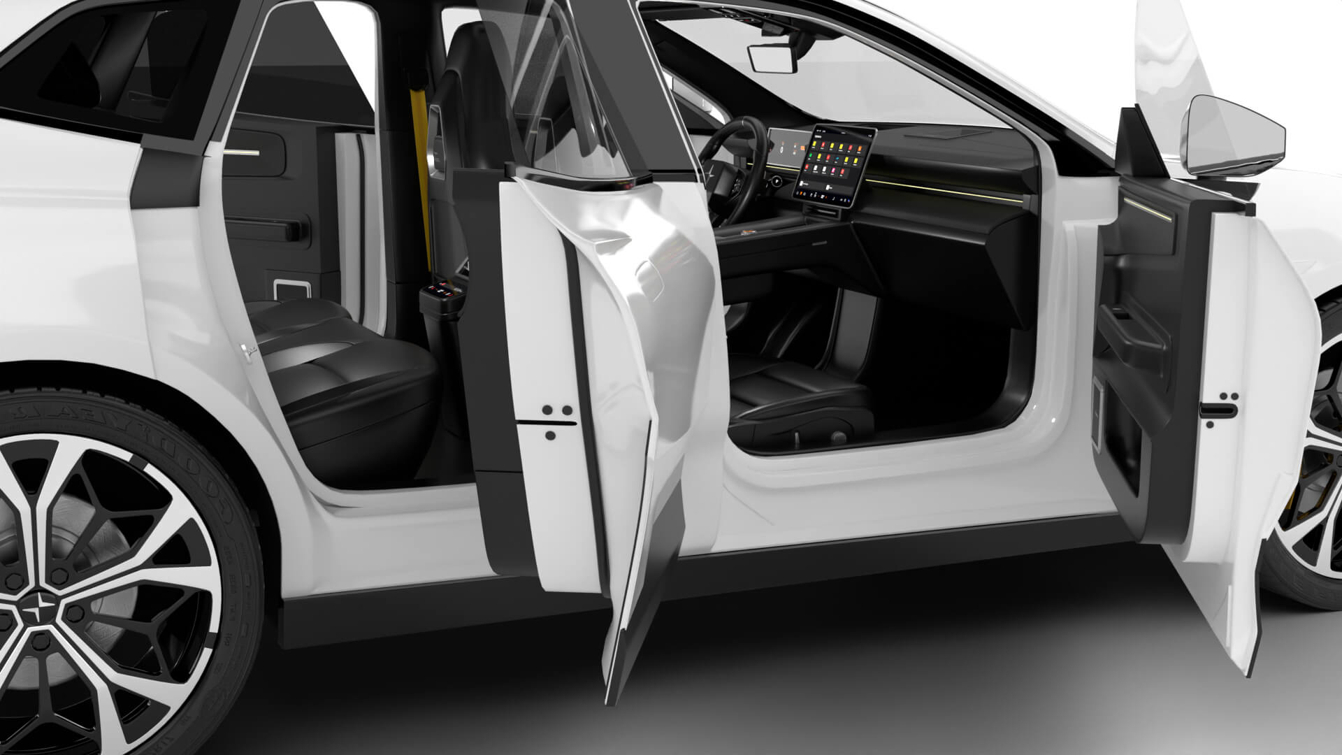 Polestar 4 SUV 2027 HQ 3D Model