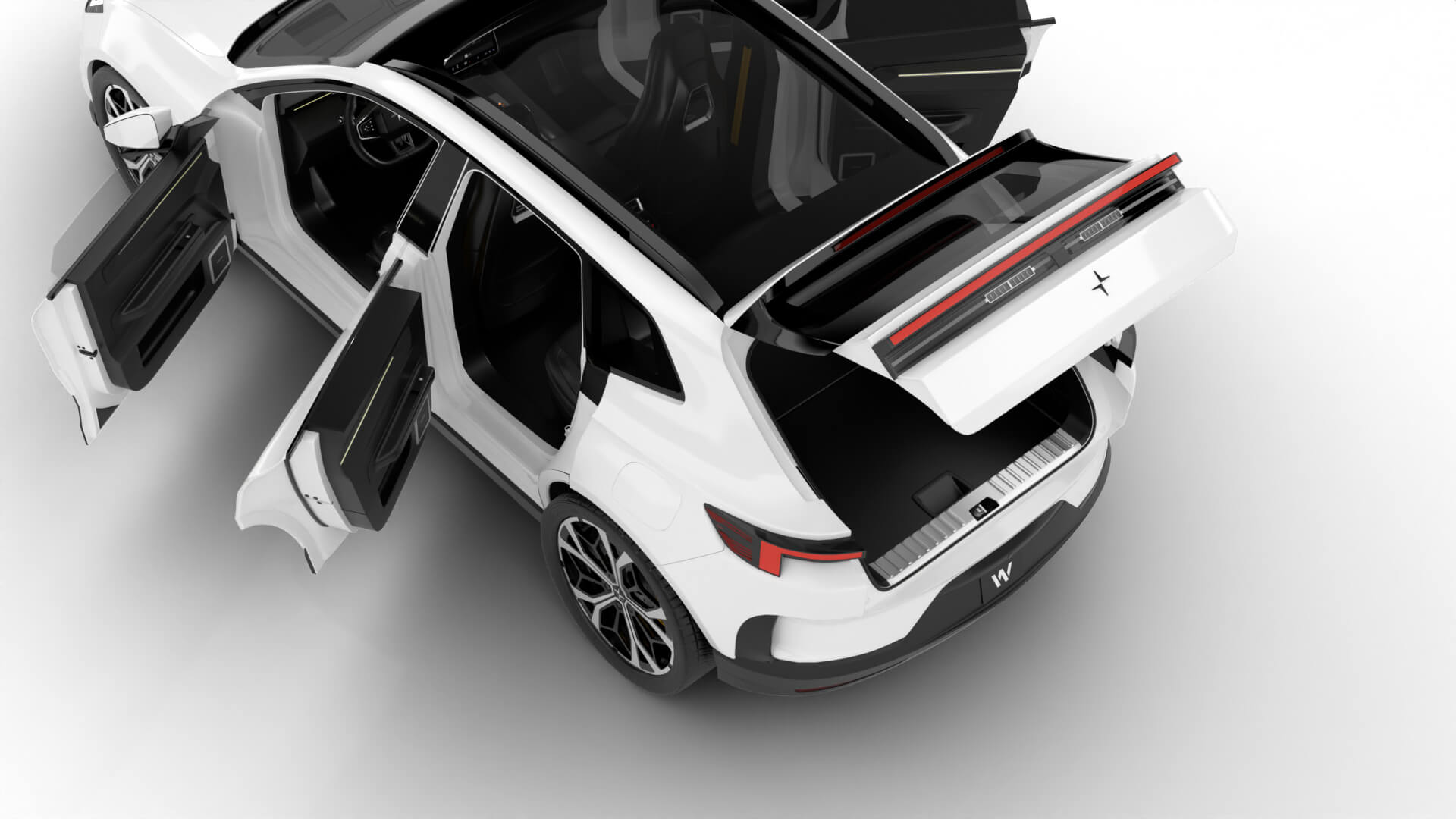 Polestar 4 SUV 2027 HQ 3D Model