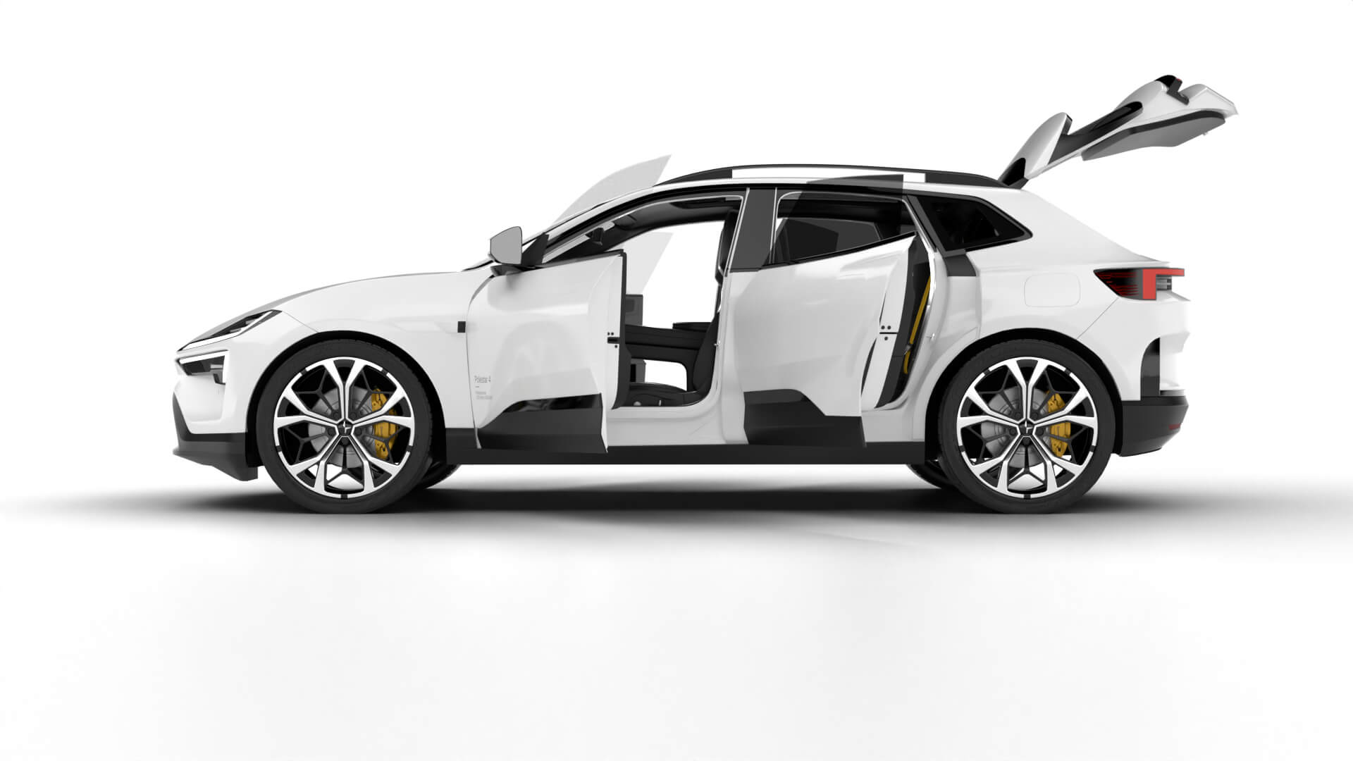 Polestar 4 SUV 2027 HQ 3D Model