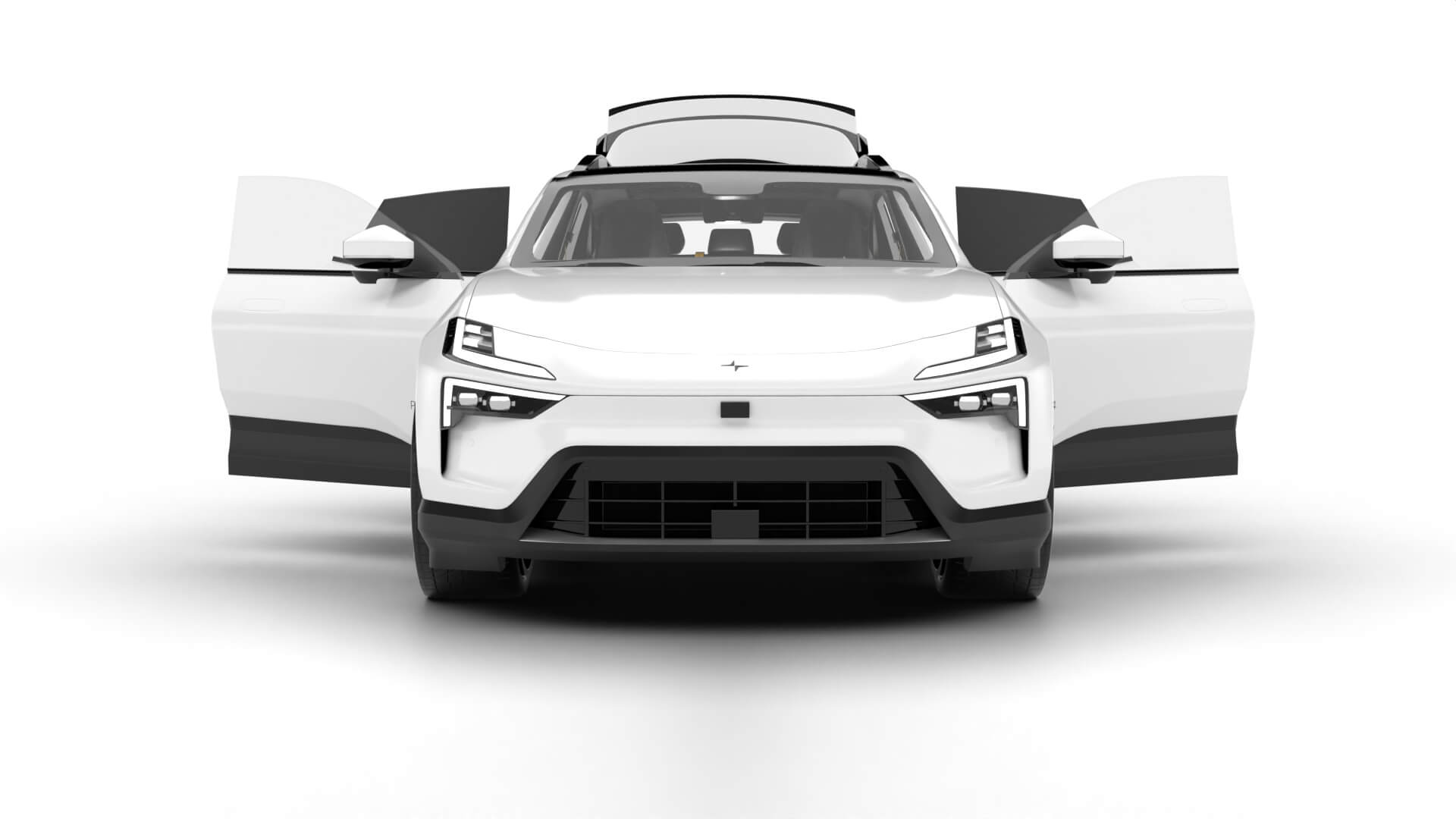 Polestar 4 SUV 2027 HQ 3D Model