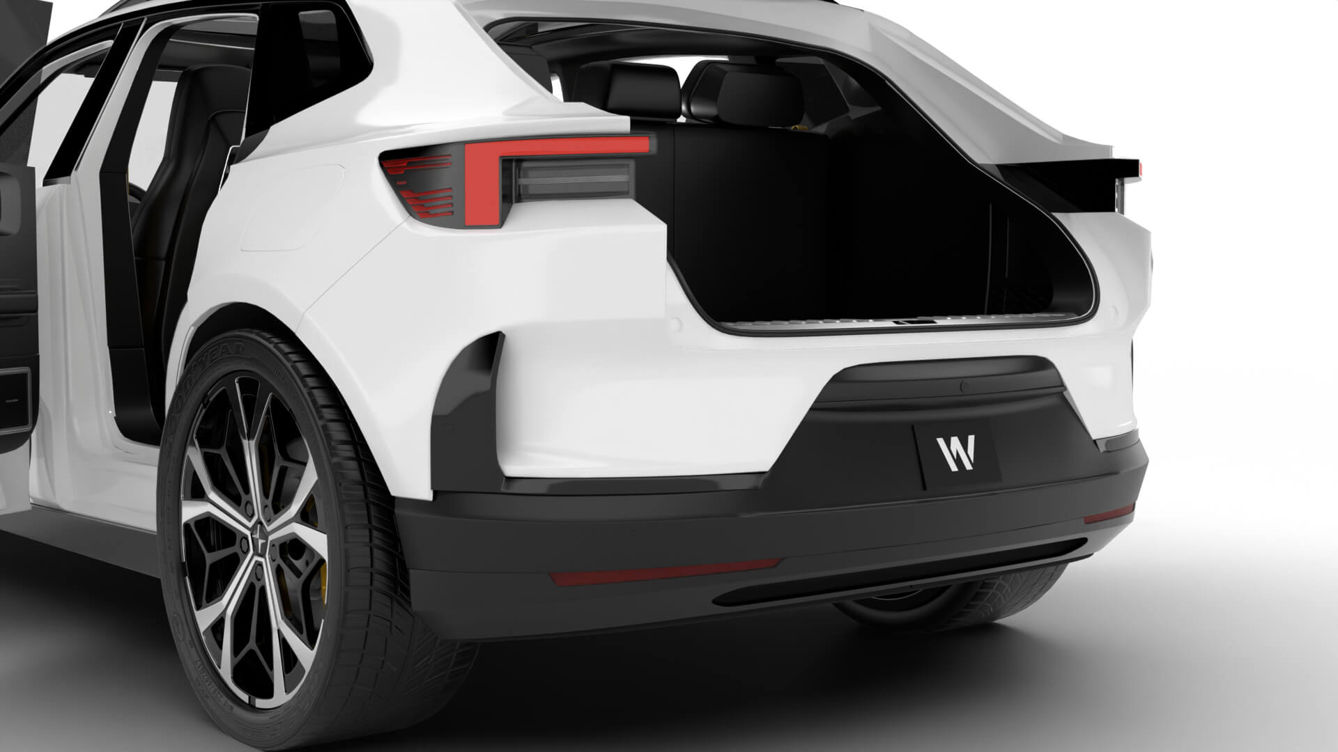 Polestar 4 SUV 2027 HQ 3D Model