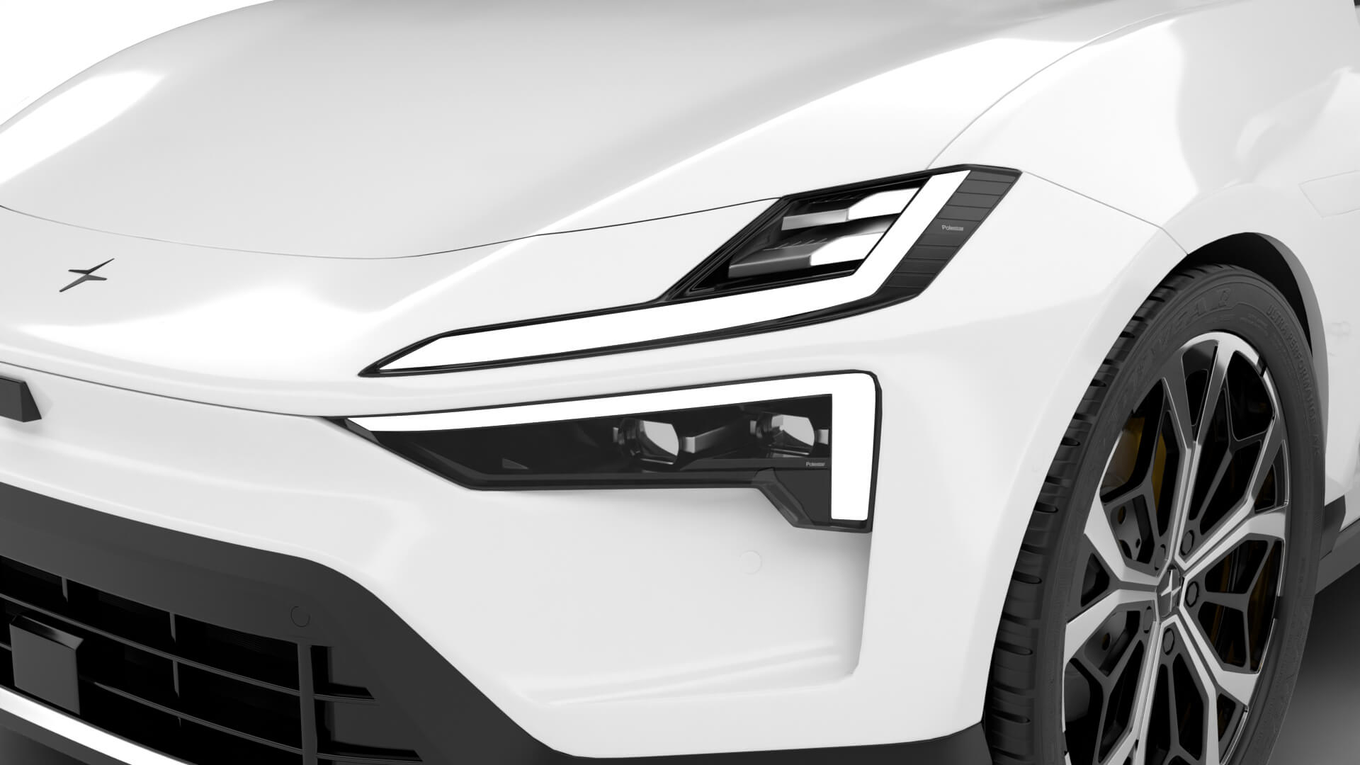Polestar 4 SUV 2027 HQ 3D Model