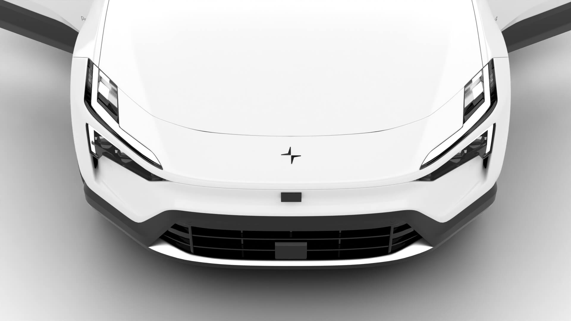 Polestar 4 SUV 2027 HQ 3D Model
