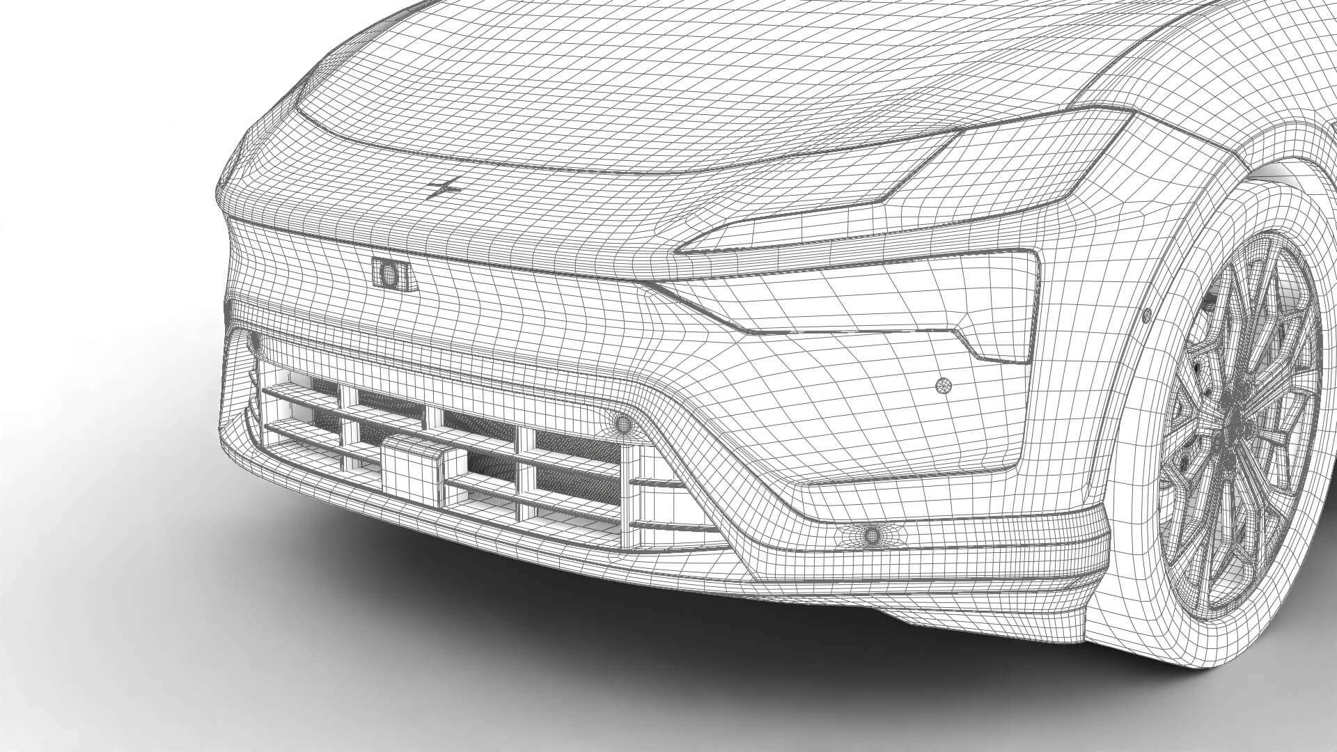 Polestar 4 SUV 2027 HQ 3D Model