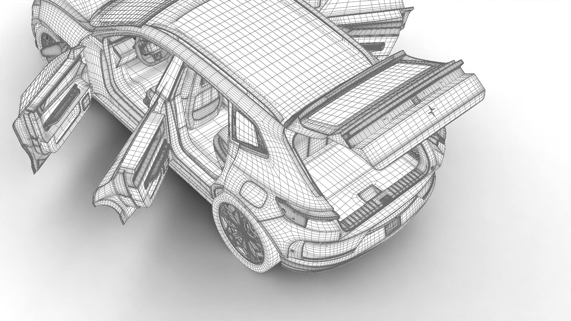 Polestar 4 SUV 2027 HQ 3D Model