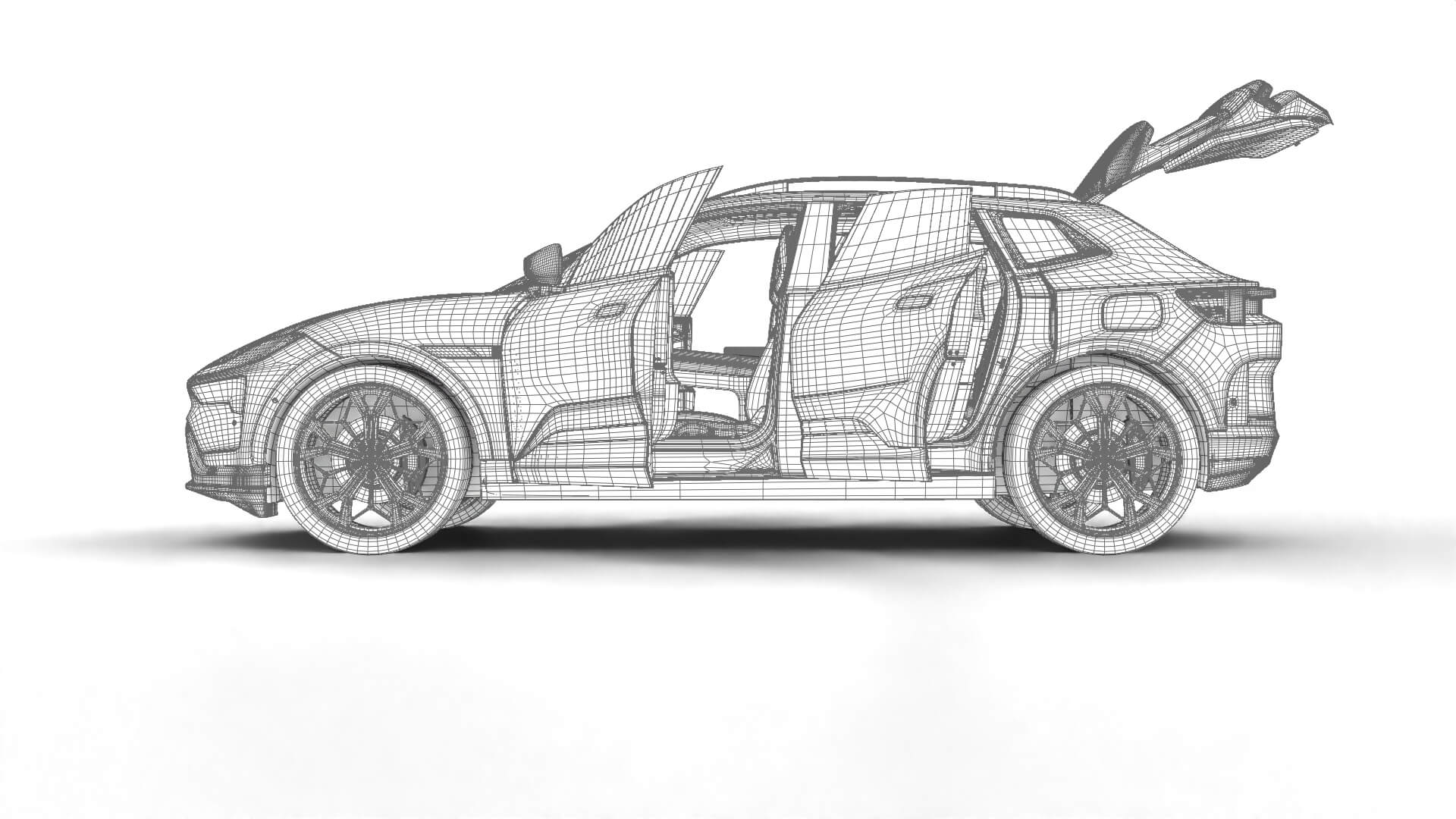 Polestar 4 SUV 2027 HQ 3D Model