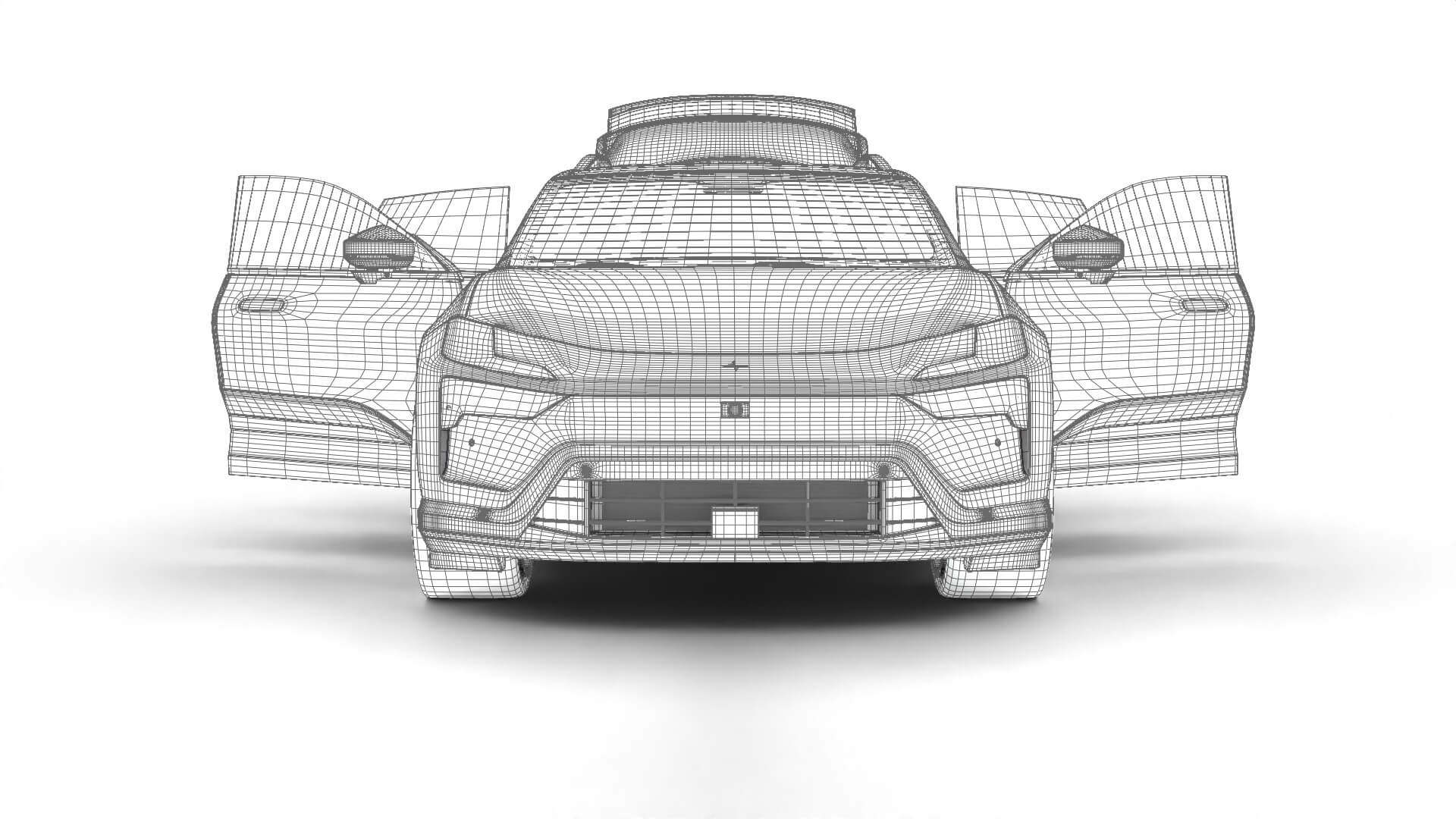 Polestar 4 SUV 2027 HQ 3D Model
